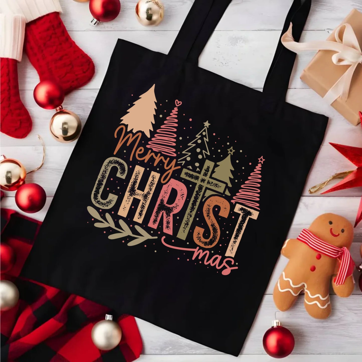 Torba świąteczna - Merry Christmas BN01 - StoryCups.pl