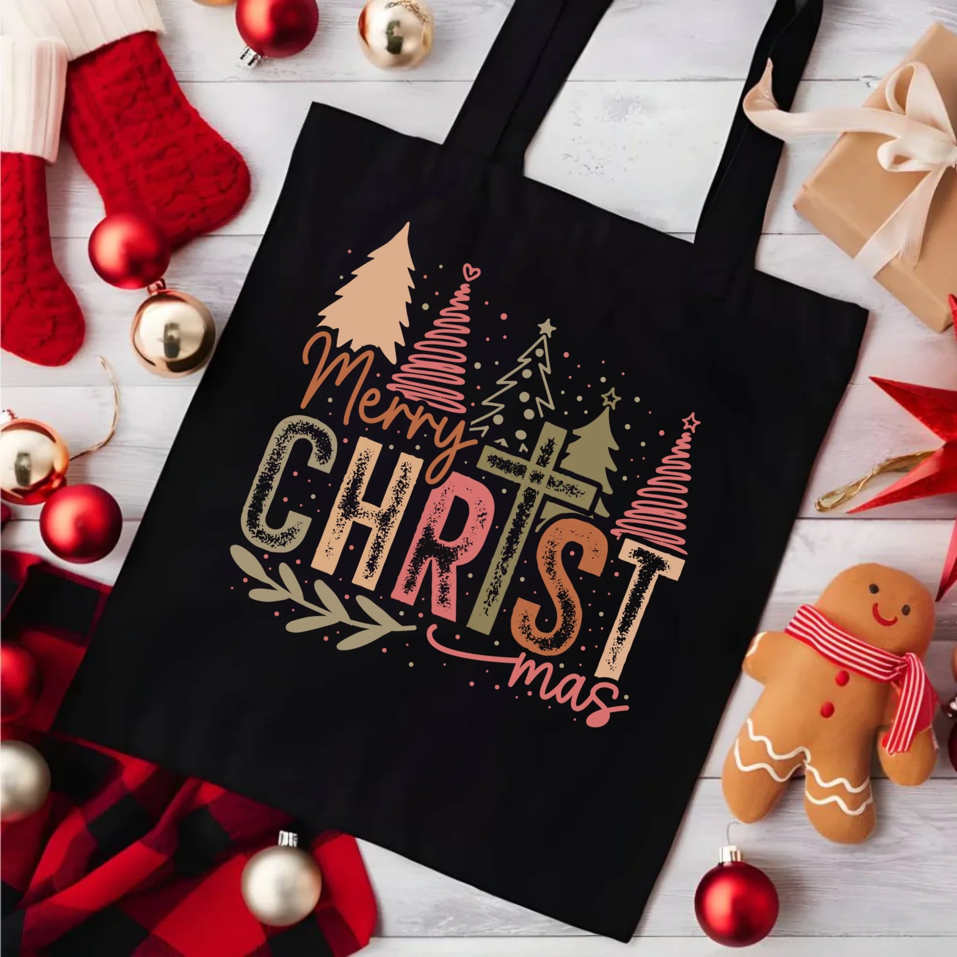 Torba świąteczna - Merry Christmas BN01 - StoryCups.pl