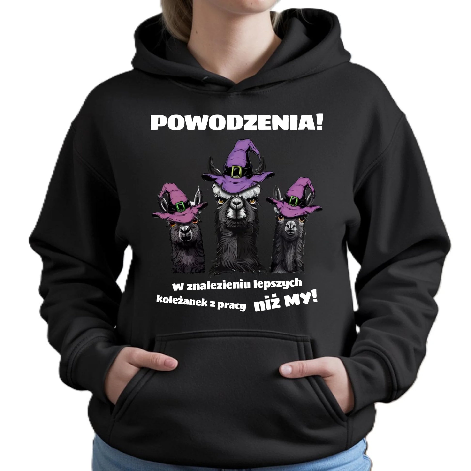 Bluza damska z kapturem na odejście z pracy - Powodzenia w znalezieniu lepszych koleżanek OP07 - StoryCups.pl