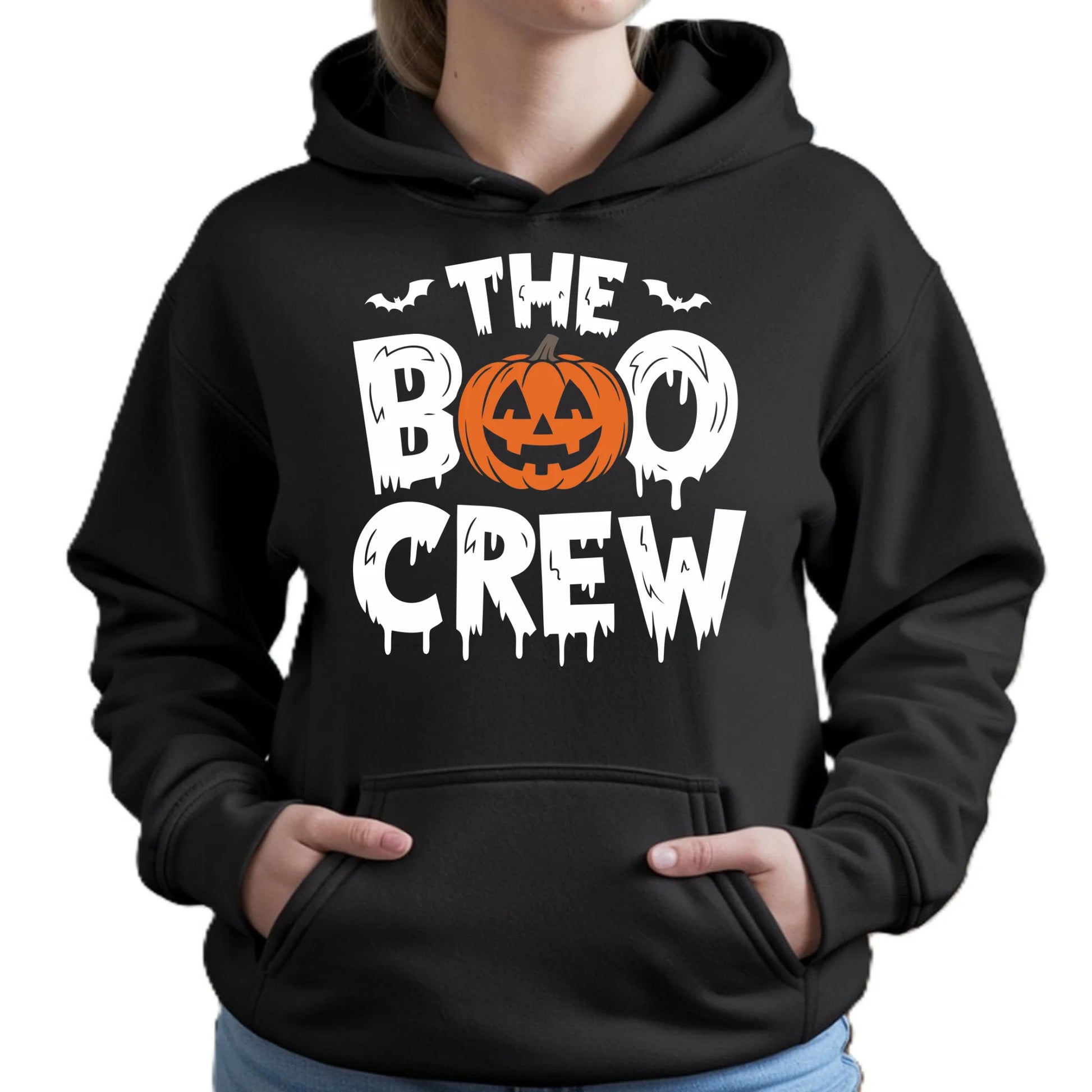 Bluza damska z kapturem na Halloween - The Boo Crew HL12 - StoryCups.pl