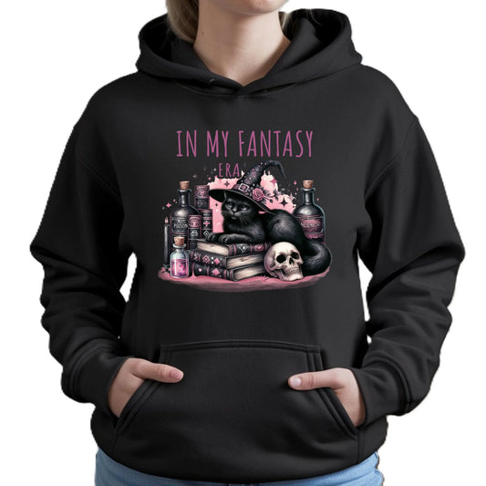Bluza damska z kapturem na Halloween - In my fantasy era HL04 - StoryCups.pl