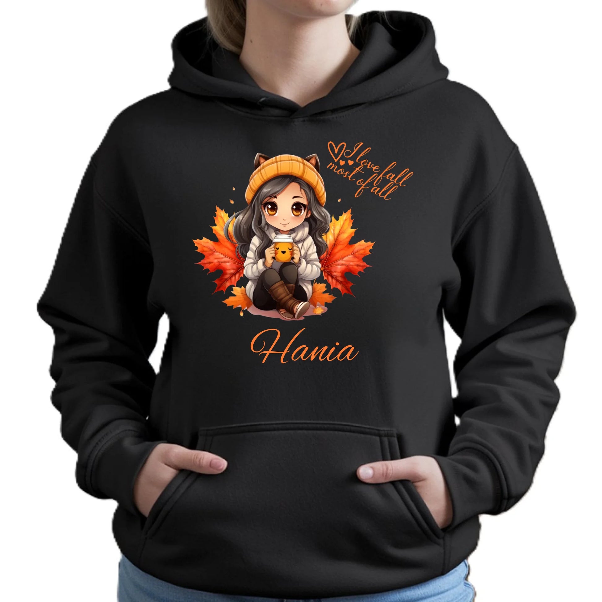 Bluza damska z kapturem jesieniara - Anime - personalizowana JS06 - StoryCups.pl
