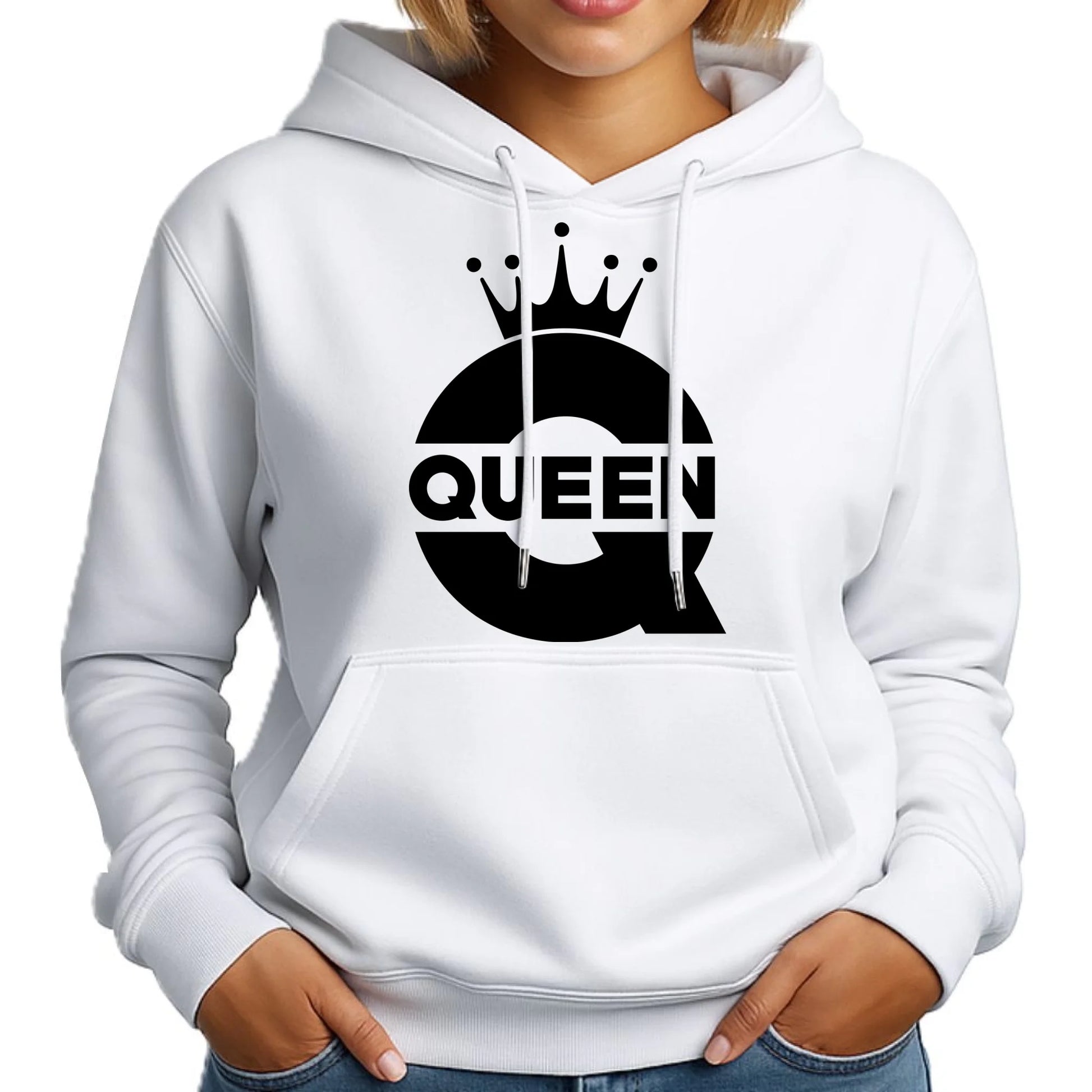 Bluza damska z kapturem - Queen W40 - StoryCups.pl