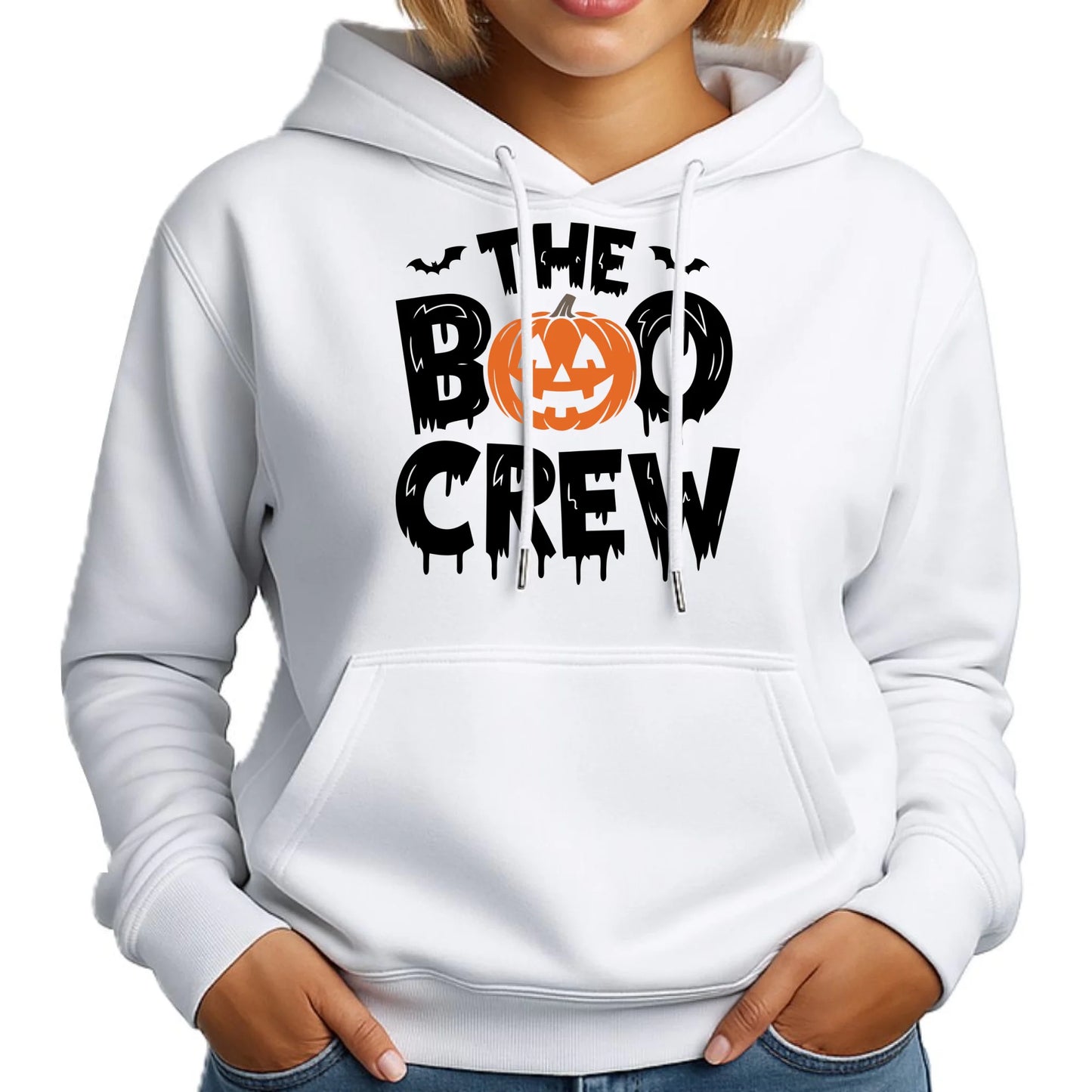 Bluza damska z kapturem na Halloween - The Boo Crew HL12 - StoryCups.pl