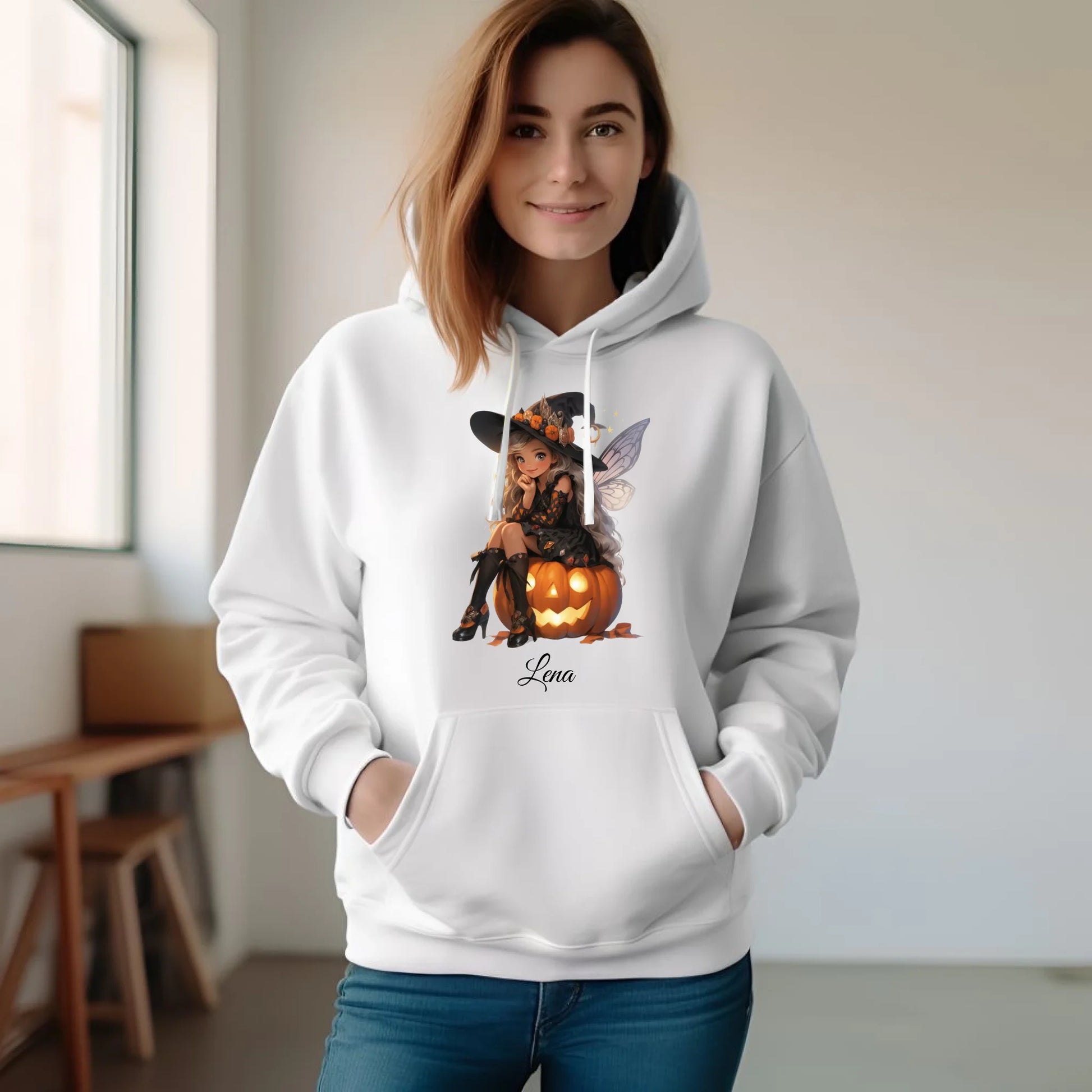Bluza damska na Halloween - Wróżka - wybierz postać - personalizowana HL02 - StoryCups.pl