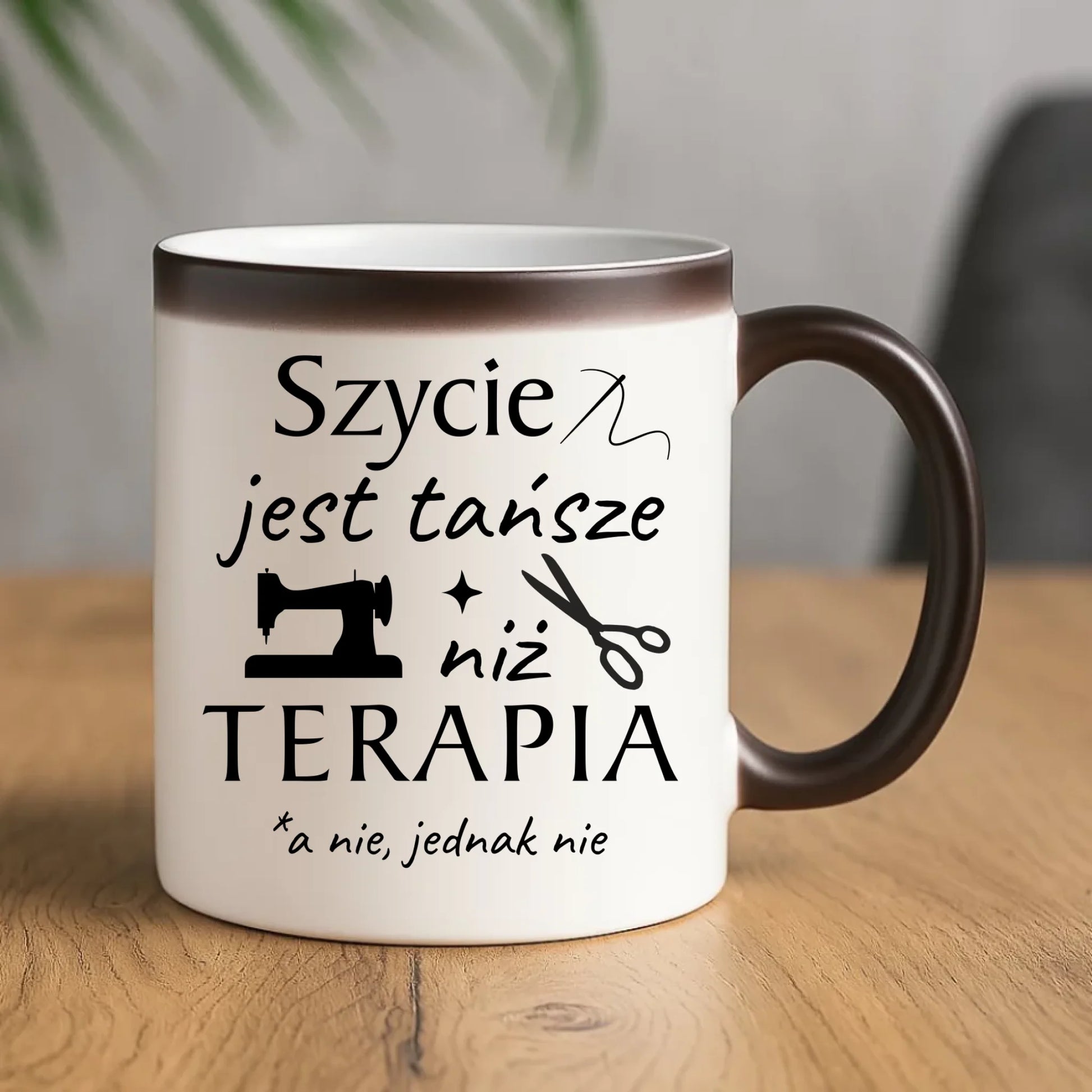 Kubek magiczny szyciowy dla krawcowej - Szycie tańsze niż terapia HS04 - StoryCups.pl