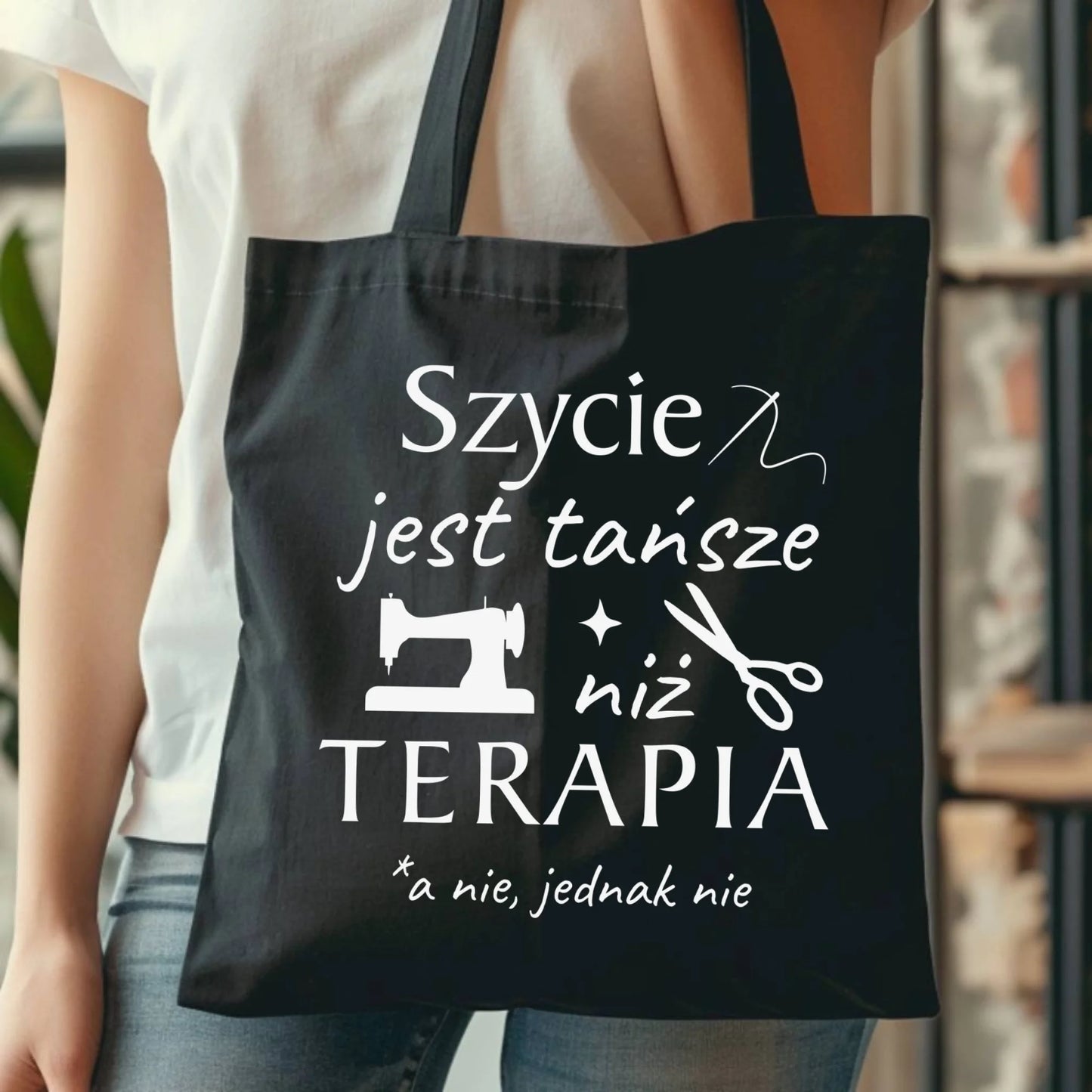 Torba szyciowa dla krawcowej - Szycie tańsze niż terapia HS04 - StoryCups.pl