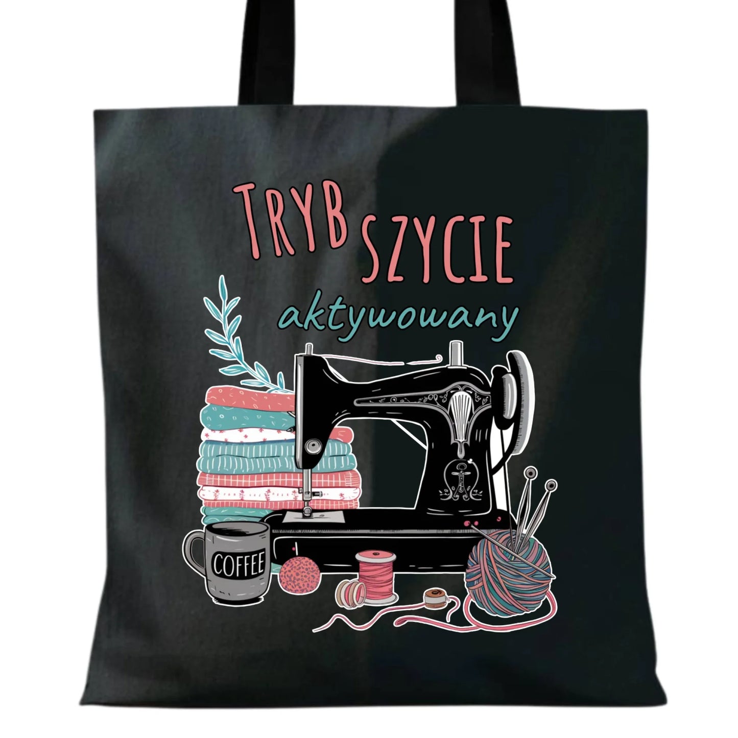 Torba szyciowa dla krawcowej - Tryb szycie aktywowany HS06 - StoryCups.pl