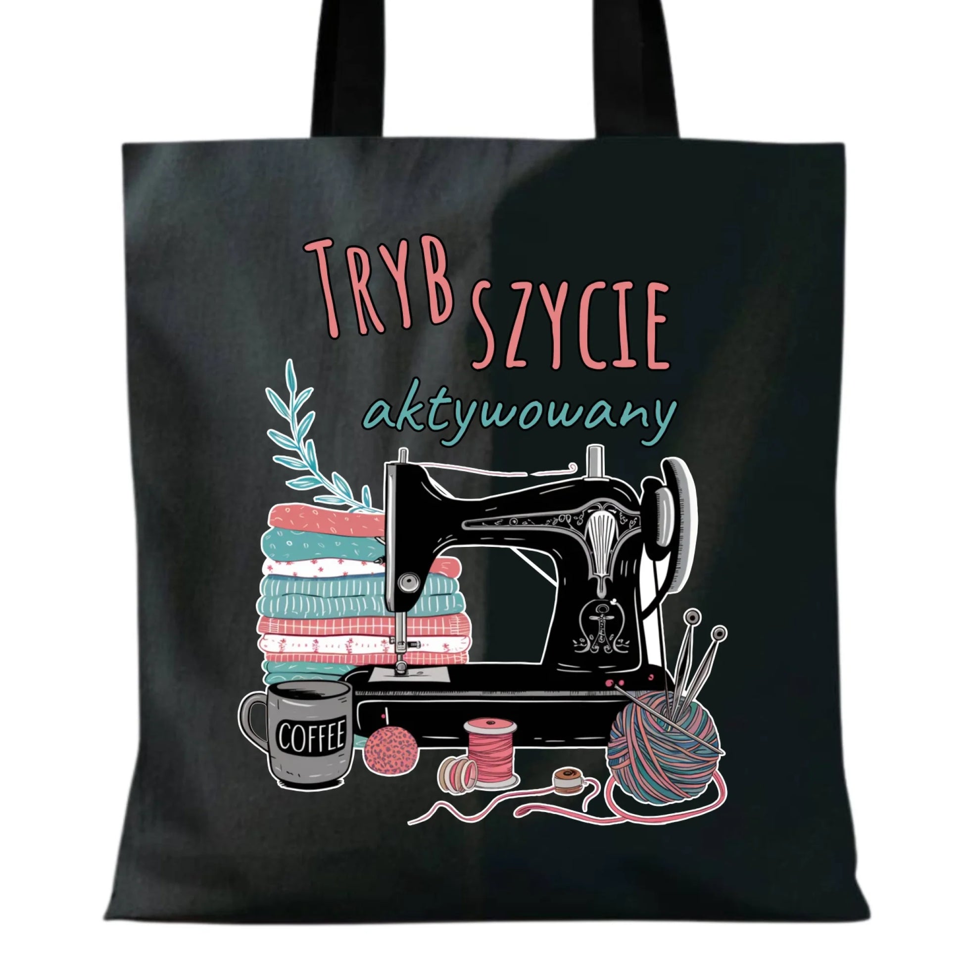 Torba szyciowa dla krawcowej - Tryb szycie aktywowany HS06 - StoryCups.pl