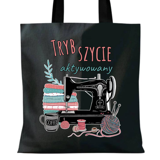 Torba szyciowa dla krawcowej - Tryb szycie aktywowany HS06 - StoryCups.pl