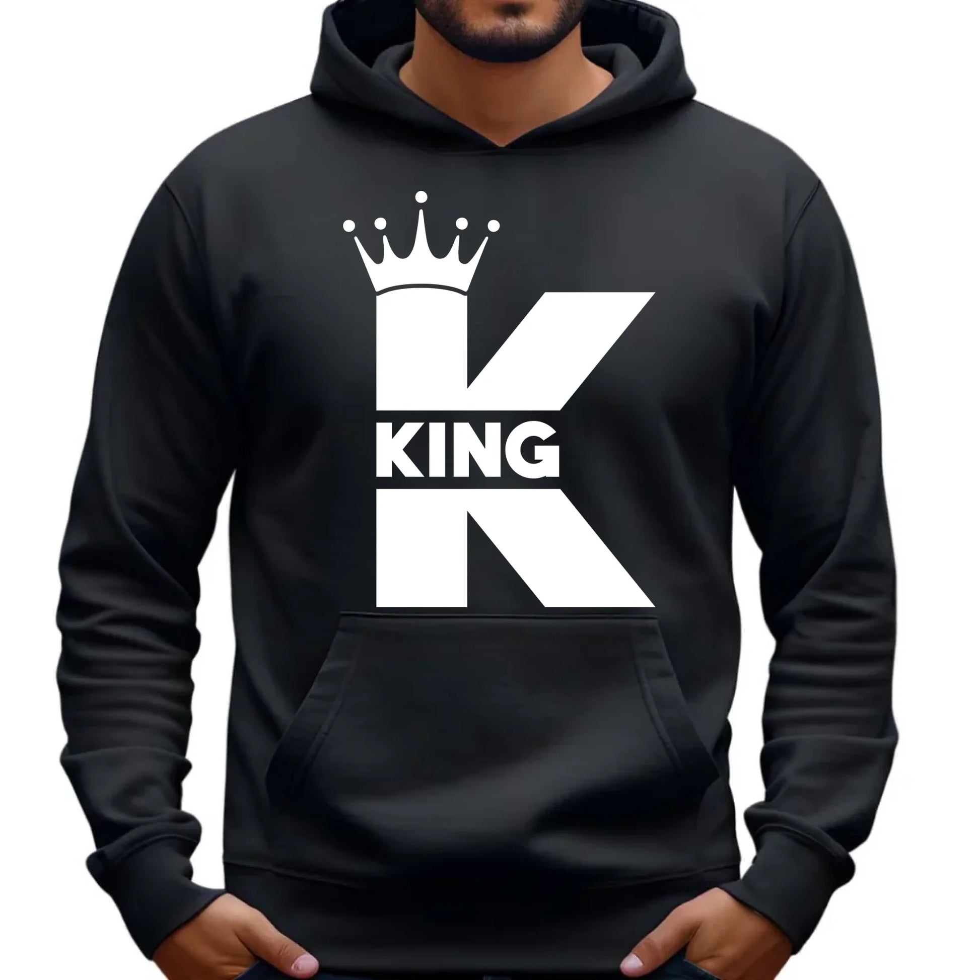 Bluza męska z kapturem - King W40 - StoryCups.pl
