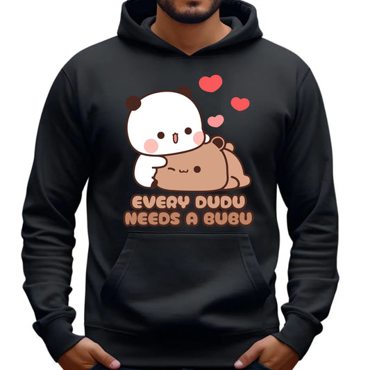 Bluza męska z kapturem - Every Dudu needs a Bubu W32 - StoryCups.pl