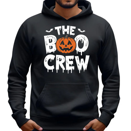 Bluza męska z kapturem na Halloween - The Boo Crew HL12 - StoryCups.pl