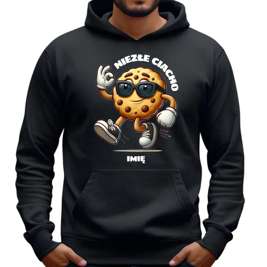 Bluza męska z kapturem - Niezłe ciacho - personalizowana DCH31 - StoryCups.pl