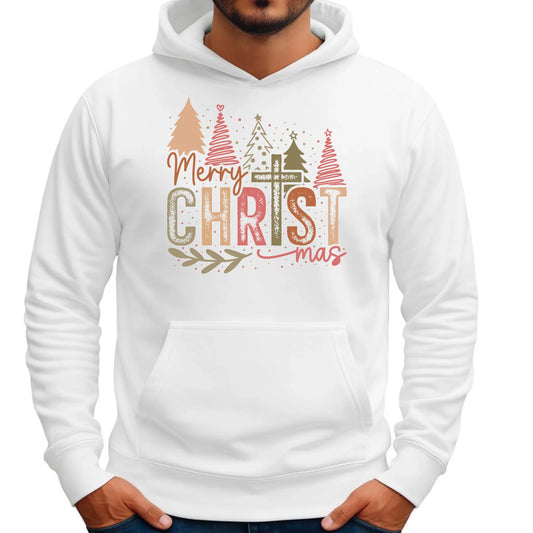 Bluza męska z kapturem świąteczna - Merry Christmas BN01