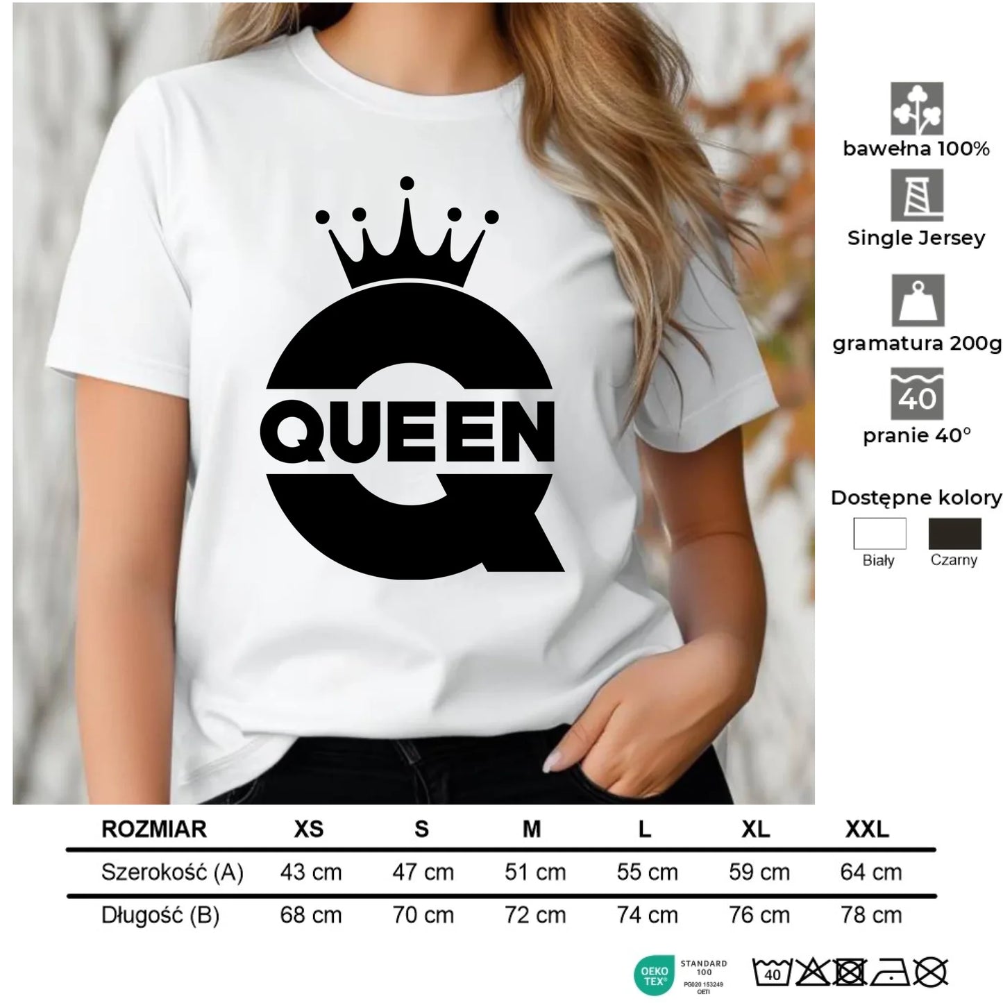 Koszulka damska - Queen W40 - StoryCups.pl