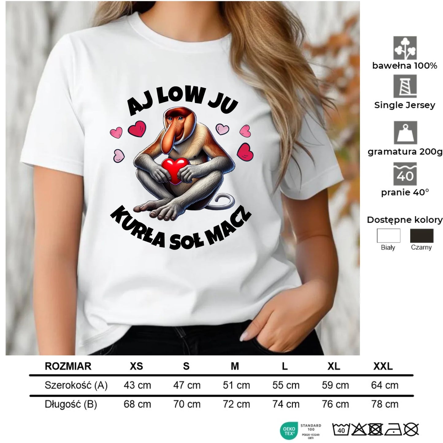 Koszulka damska - Janusz nosacz - Aj low ju kurła W26 - StoryCups.pl