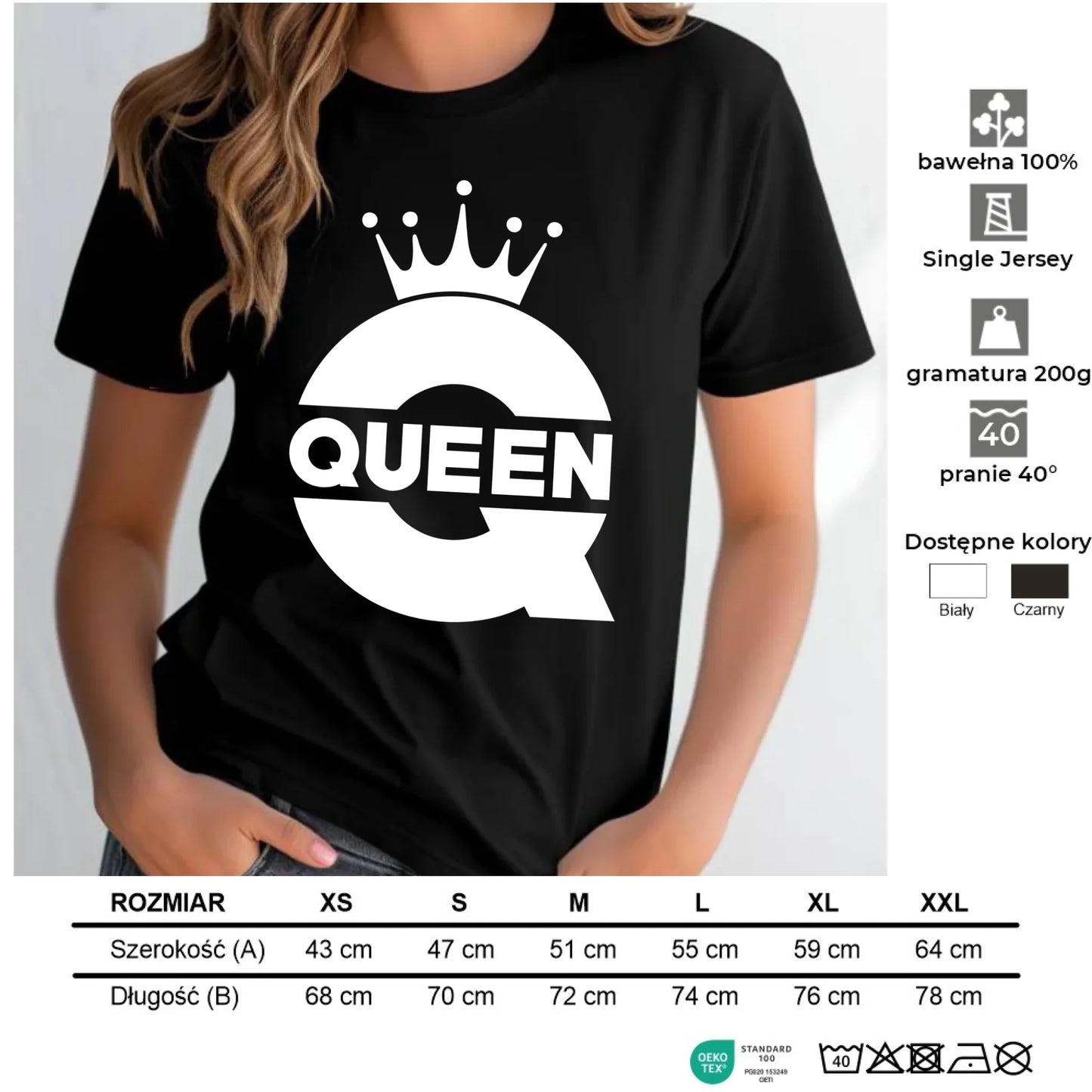 Koszulka damska - Queen W40 - StoryCups.pl