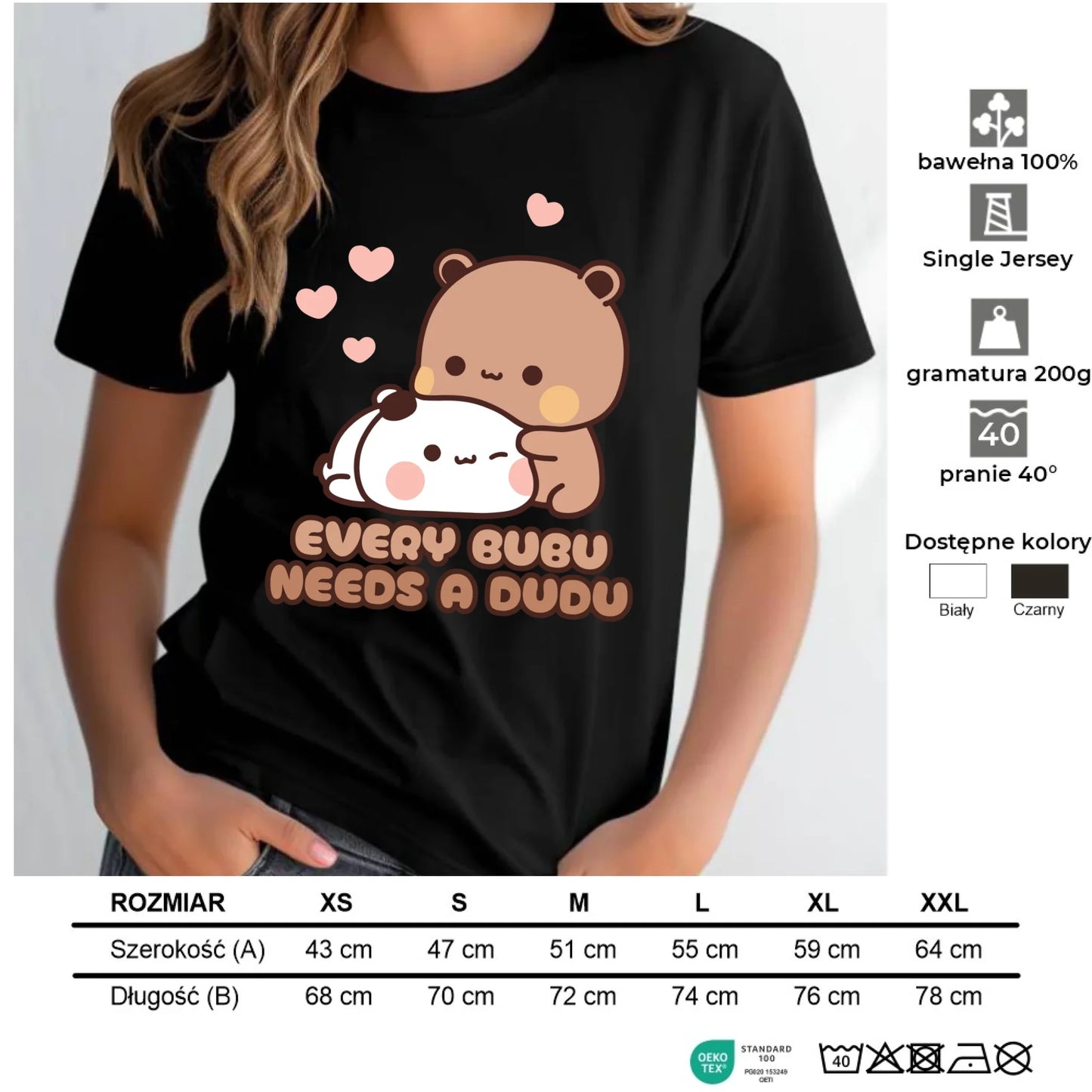 Koszulka damska - Every Bubu needs a Dudu W33 - StoryCups.pl