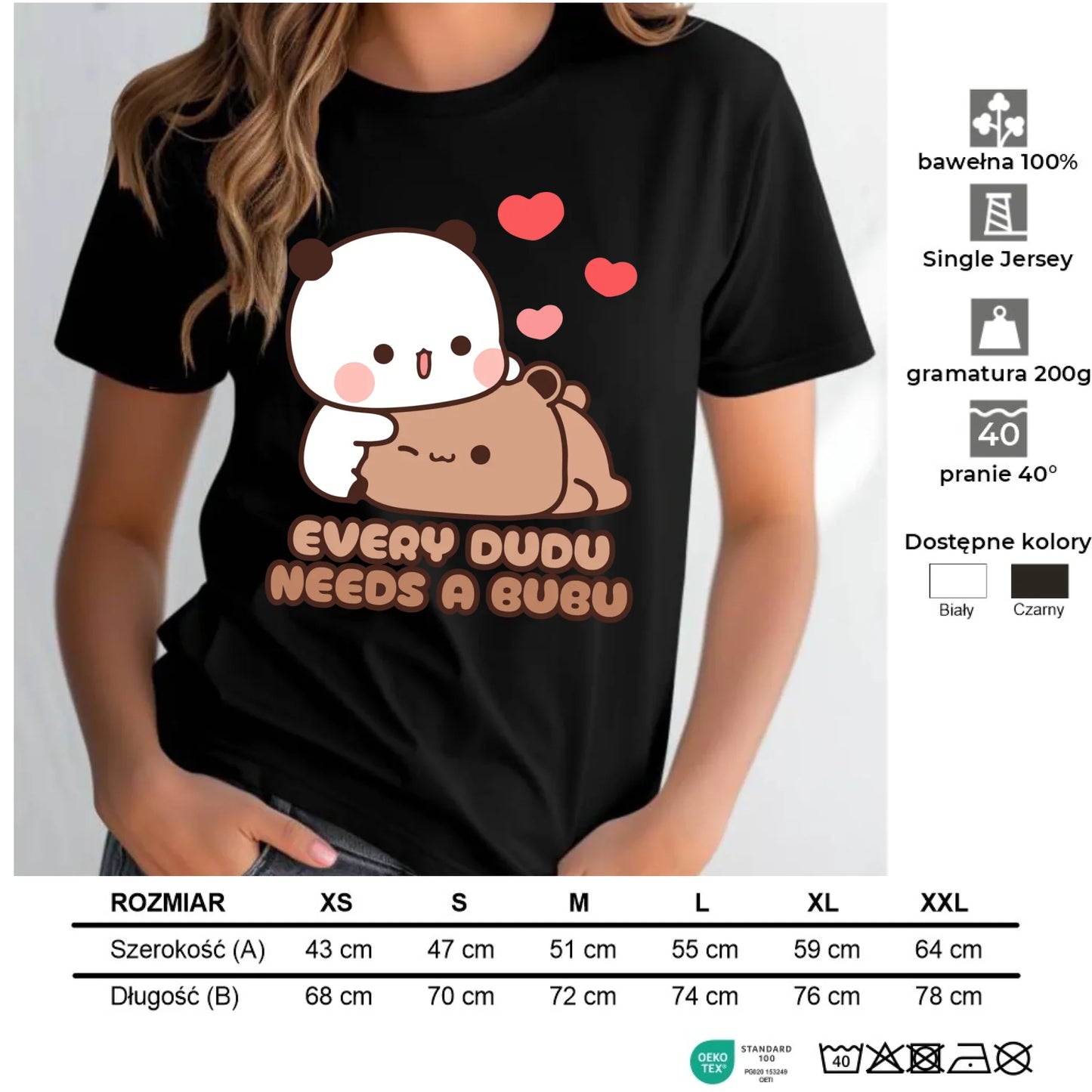 Koszulka damska - Every Dudu needs a Bubu W32 - StoryCups.pl