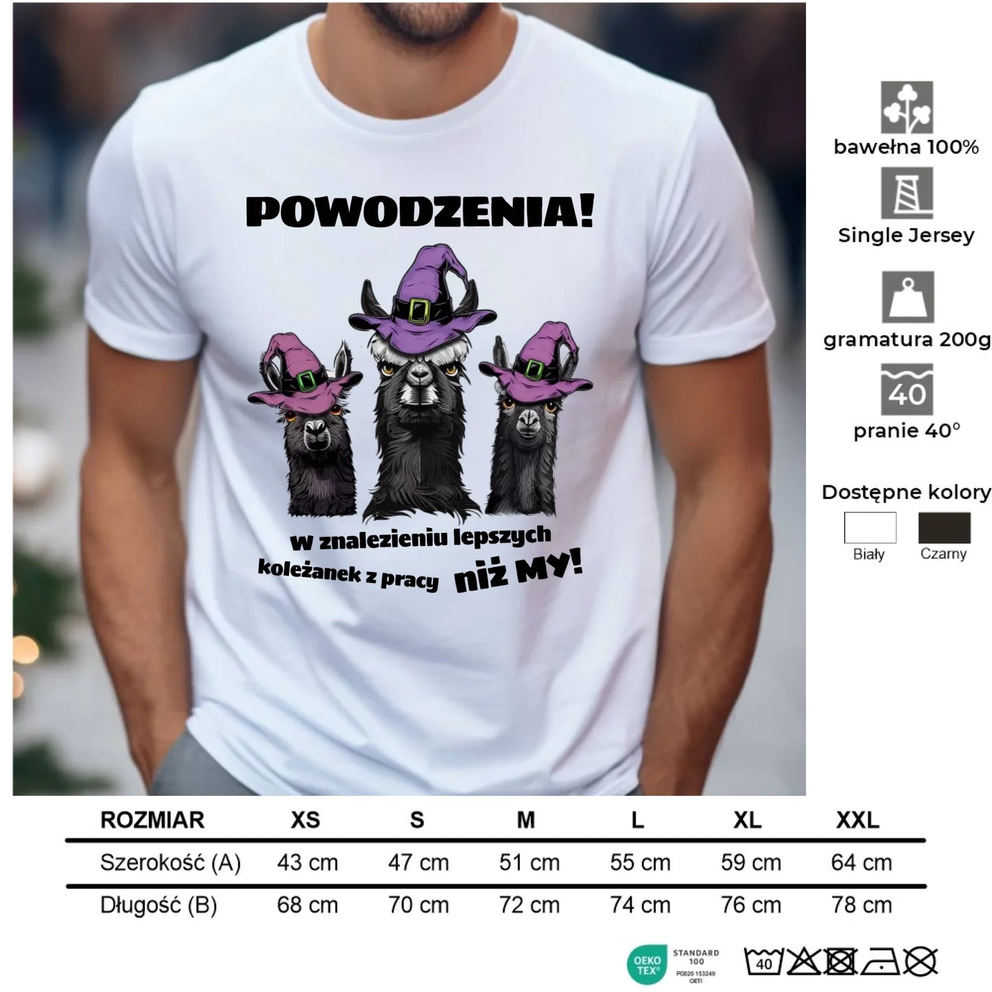 Koszulka męska na odejście z pracy - Powodzenia w znalezieniu lepszych koleżanek OP07 - StoryCups.pl