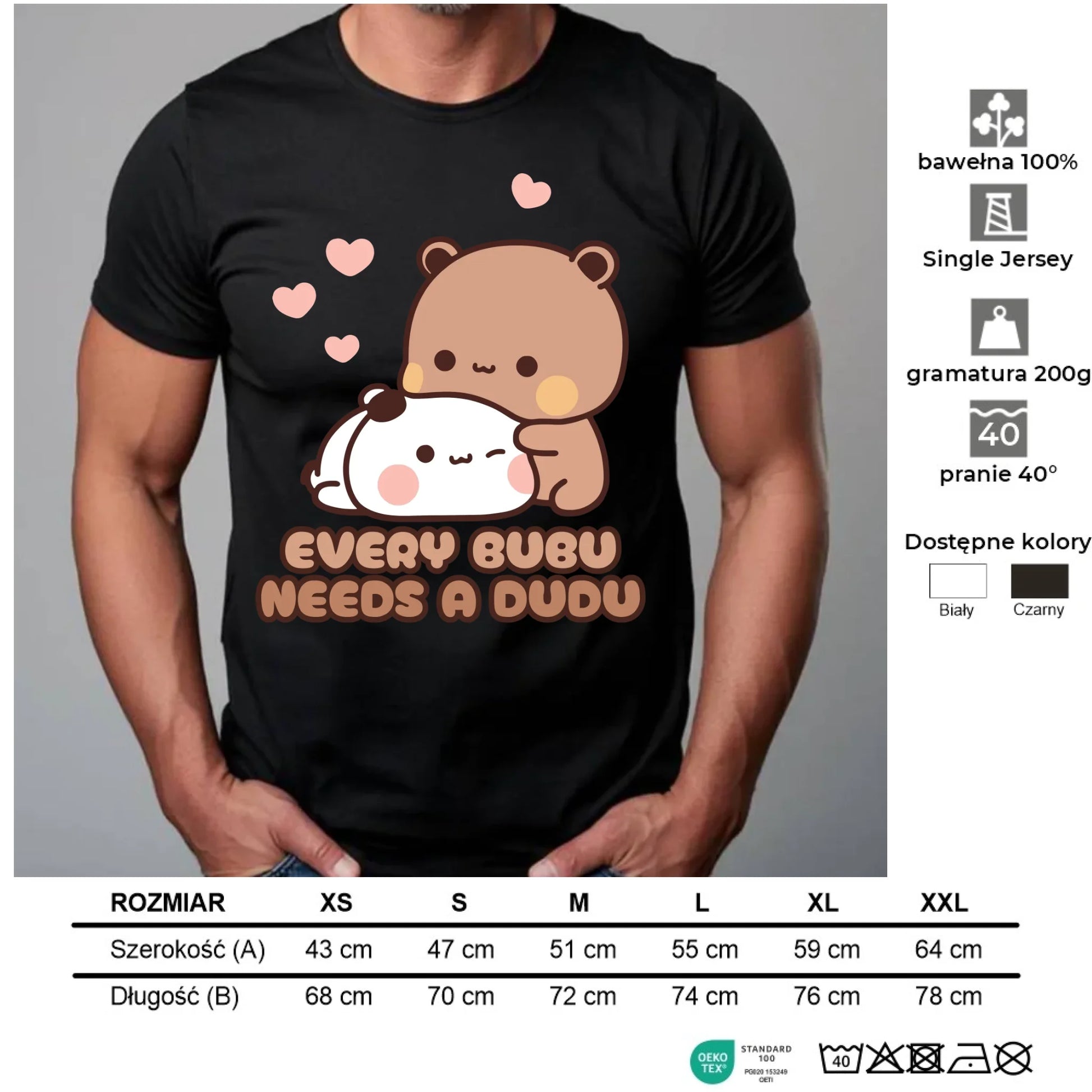 Koszulka męska - Every Bubu needs a Dudu W33 - StoryCups.pl