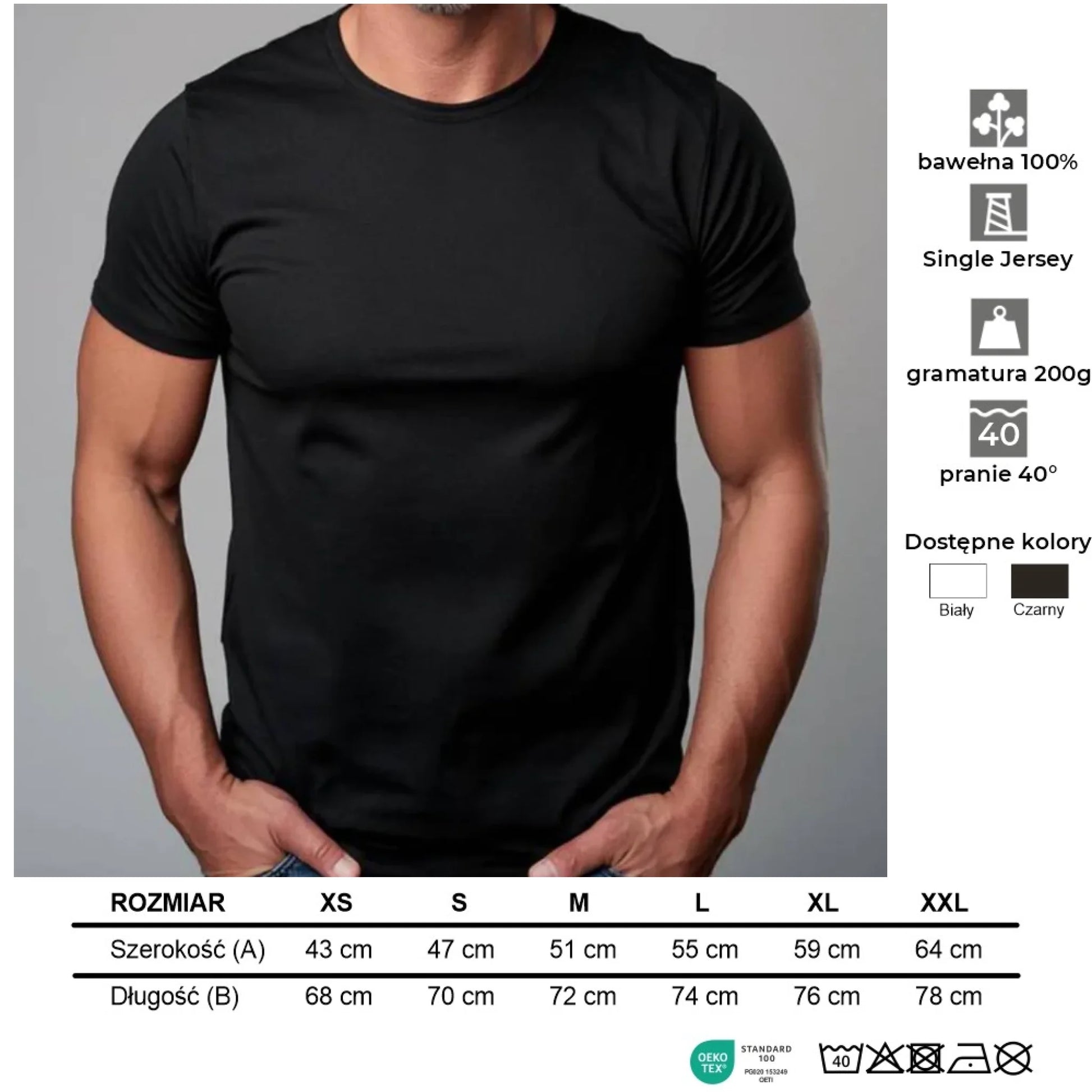 Koszulka męska dla par - prezent na Walentynki - Dzień dobry Kochanie - personalizowana W10 - StoryCups.pl