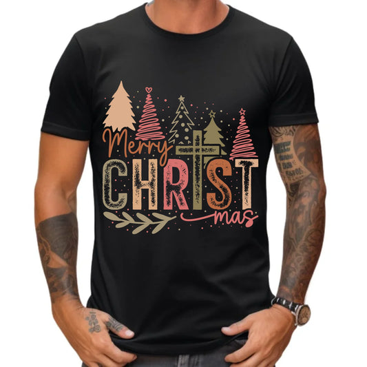 Koszulka męska świąteczna - Merry Christmas BN01 - StoryCups.pl