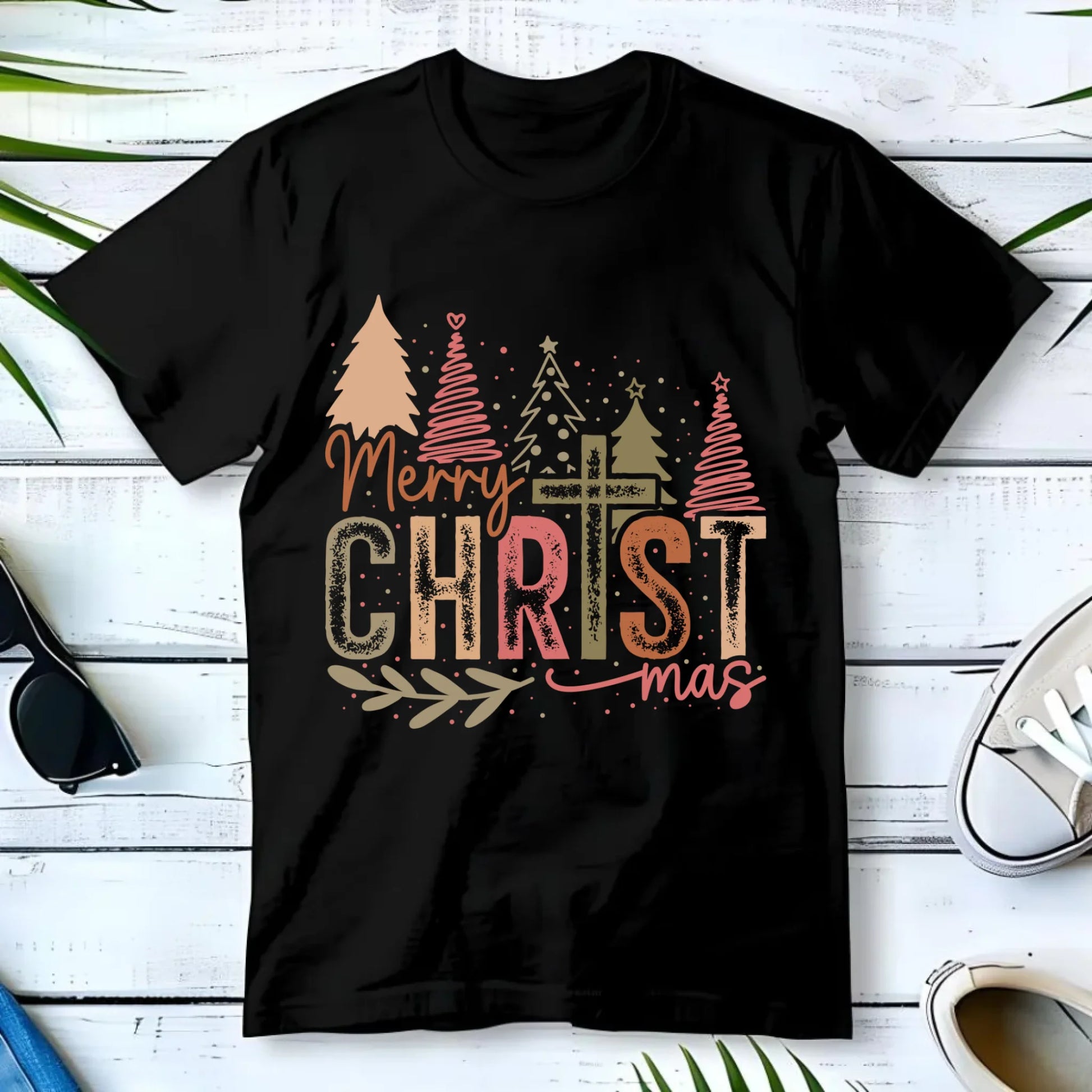 Koszulka męska świąteczna - Merry Christmas BN01 - StoryCups.pl