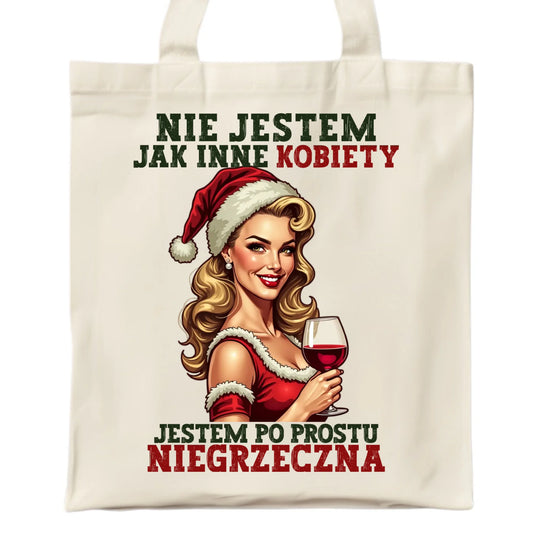 Torba świąteczna - prezent dla niej - Nie jestem jak inne kobiety BN03 - StoryCups.pl