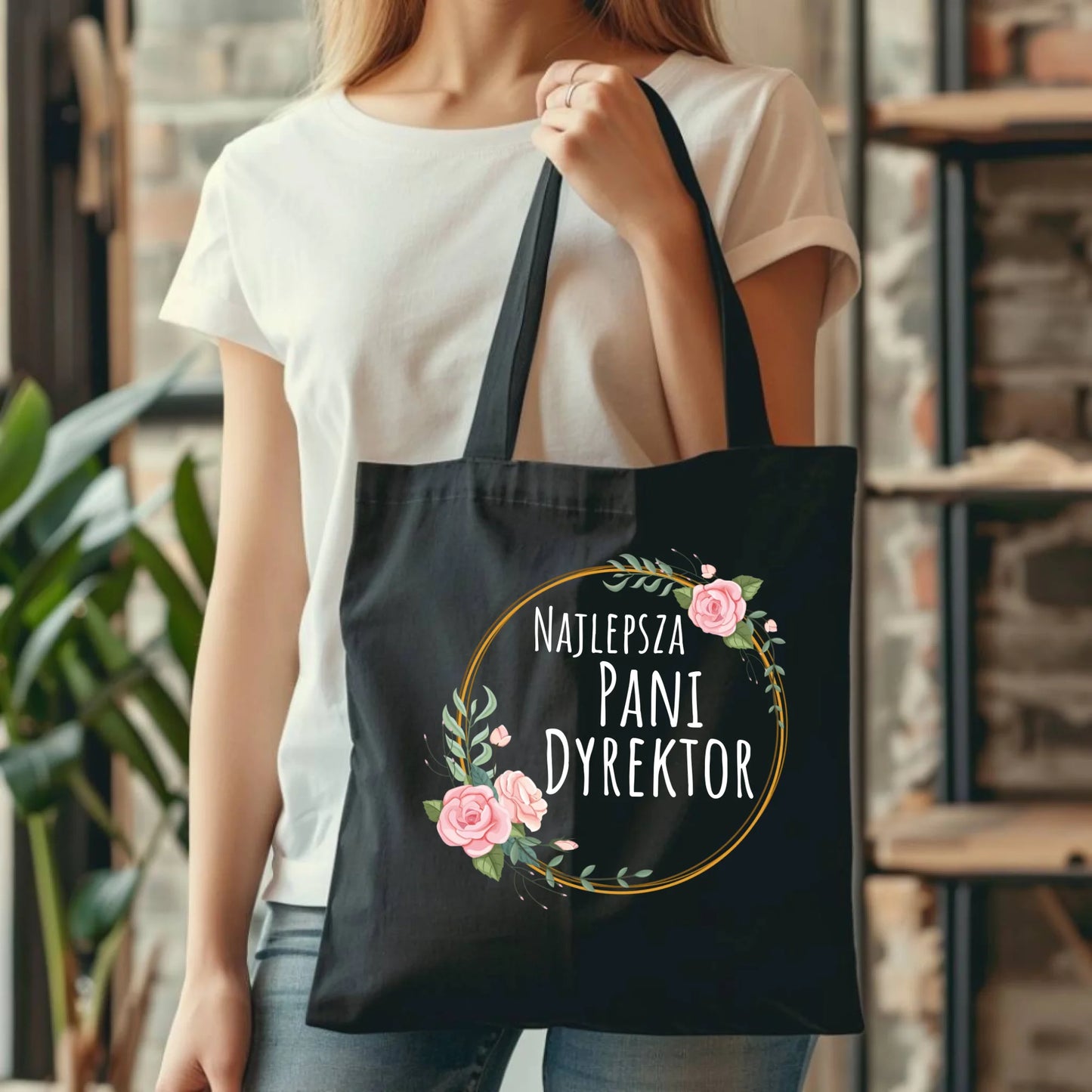 Torba dla dyrektorki szkoły - Najlepsza Pani Dyrektor N77 - StoryCups.pl