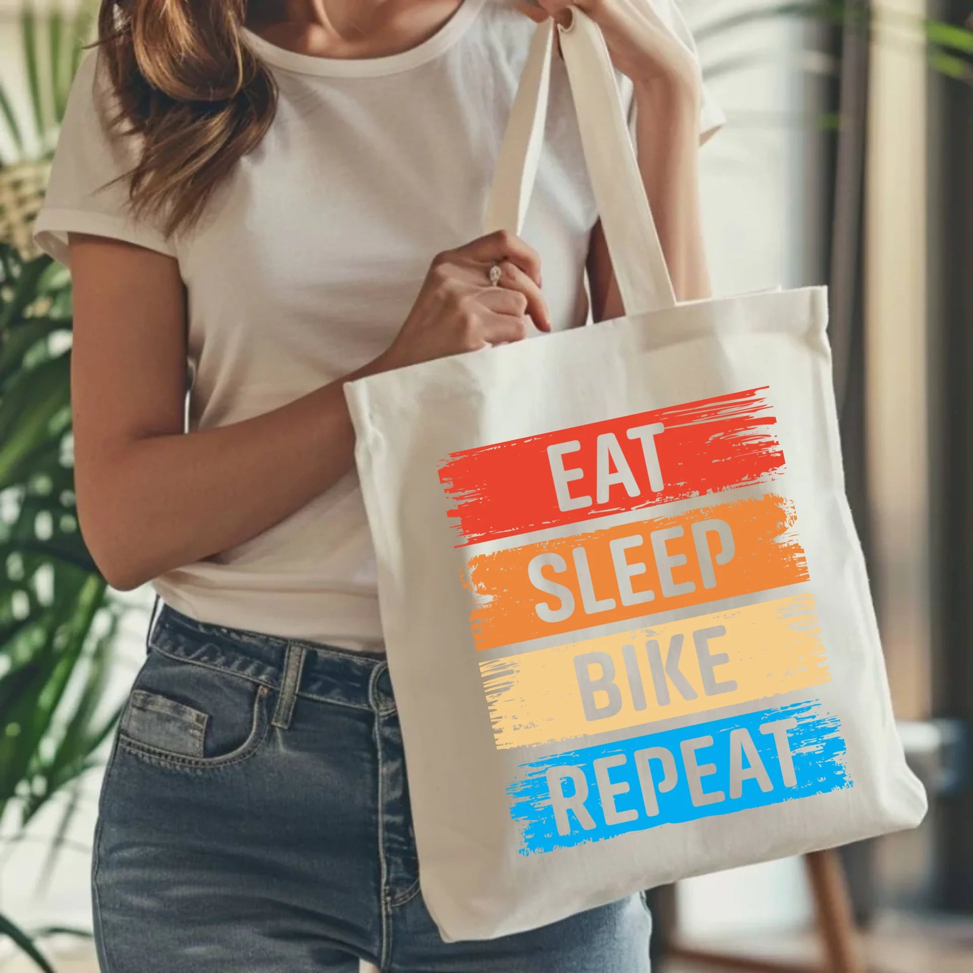 Torba na rower - Eat sleep bike repeat HR03 - StoryCups.pl