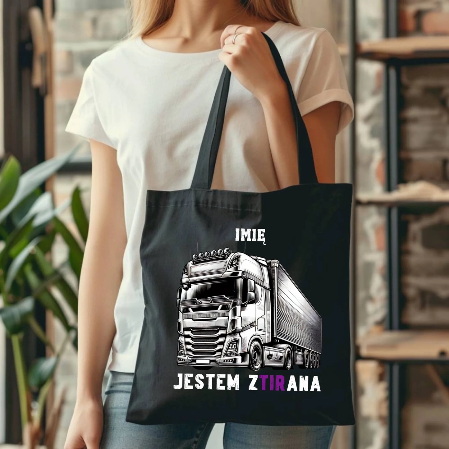 Torba dla kierowcy tira - Jestem zTIRana - personalizowana ZKT02 - StoryCups.pl