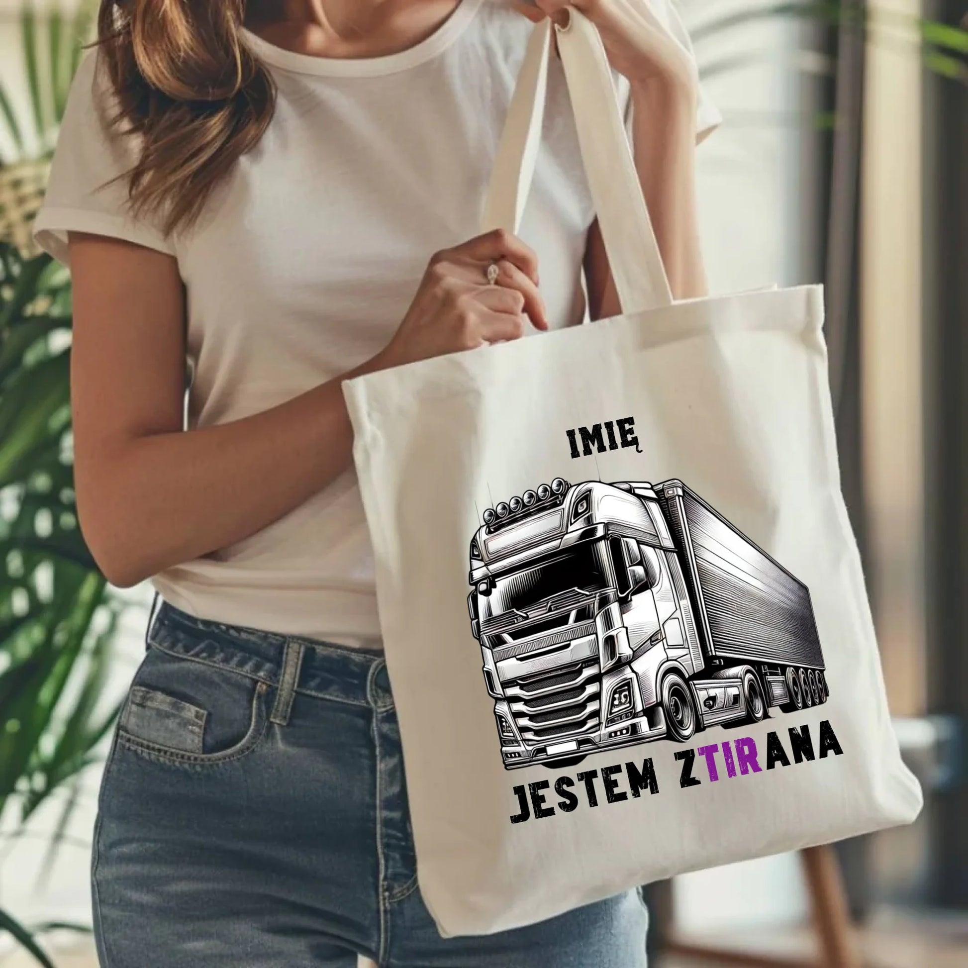 Torba dla kierowcy tira - Jestem zTIRana - personalizowana ZKT02 - StoryCups.pl