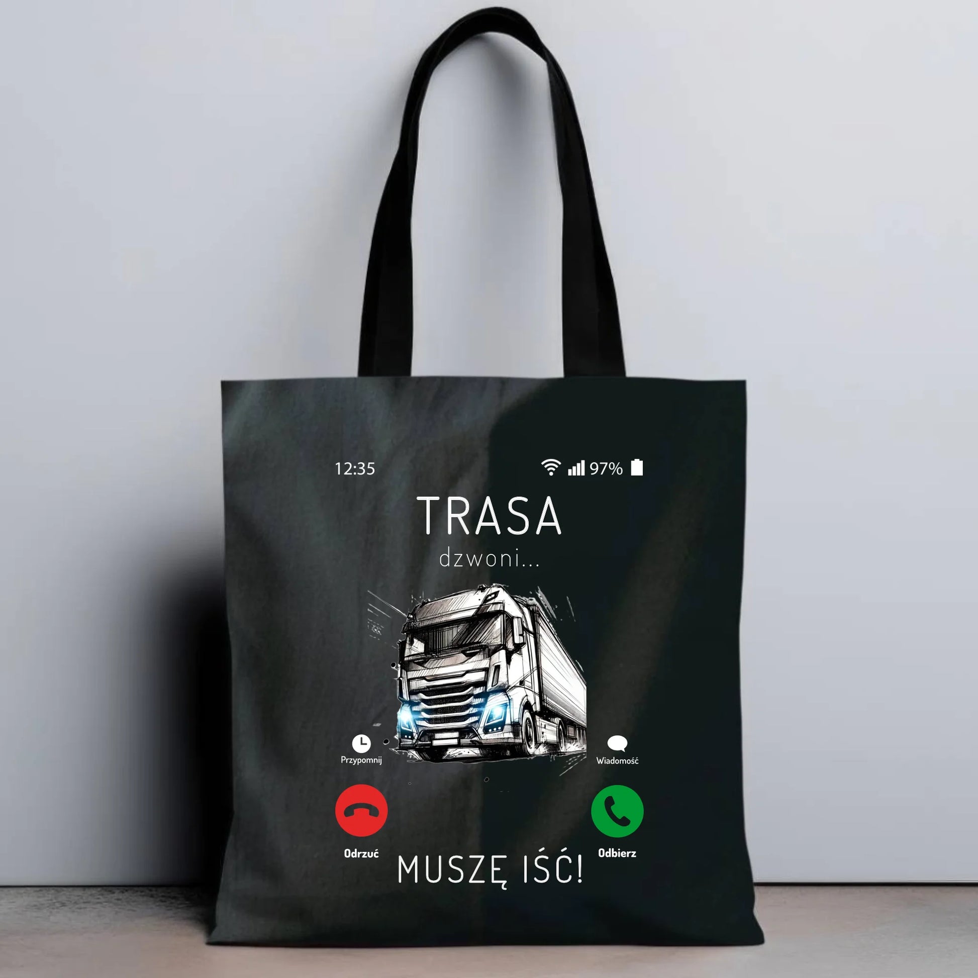 Torba dla kierowcy tira - Trasa dzwoni muszę iść ZKT03 - StoryCups.pl