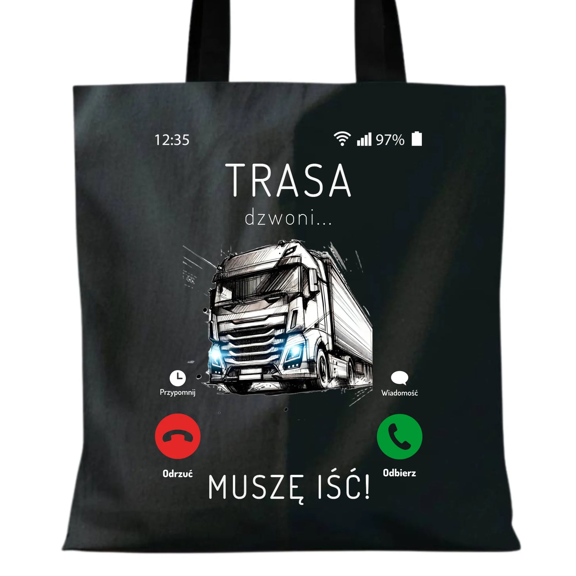 Torba dla kierowcy tira - Trasa dzwoni muszę iść ZKT03 - StoryCups.pl