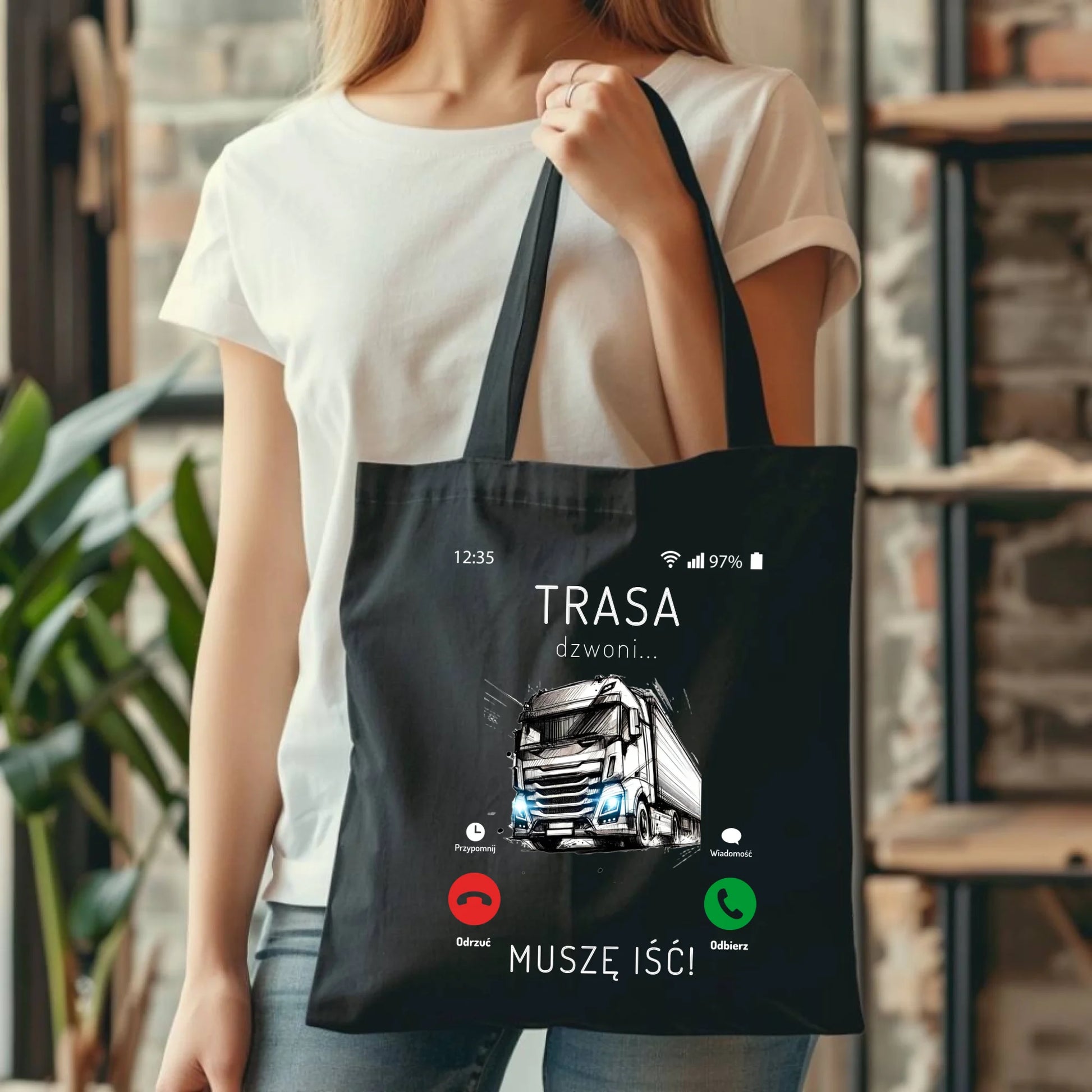 Torba dla kierowcy tira - Trasa dzwoni muszę iść ZKT03 - StoryCups.pl