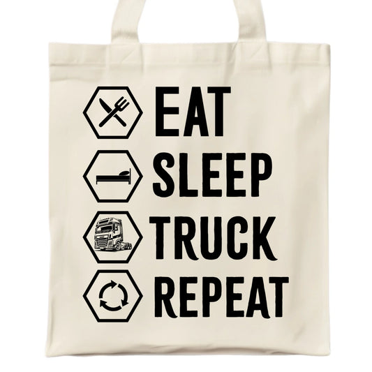 Torba dla kierowcy ciężarówki - Eat Sleep Truck Repeat ZKT05 - StoryCups.pl