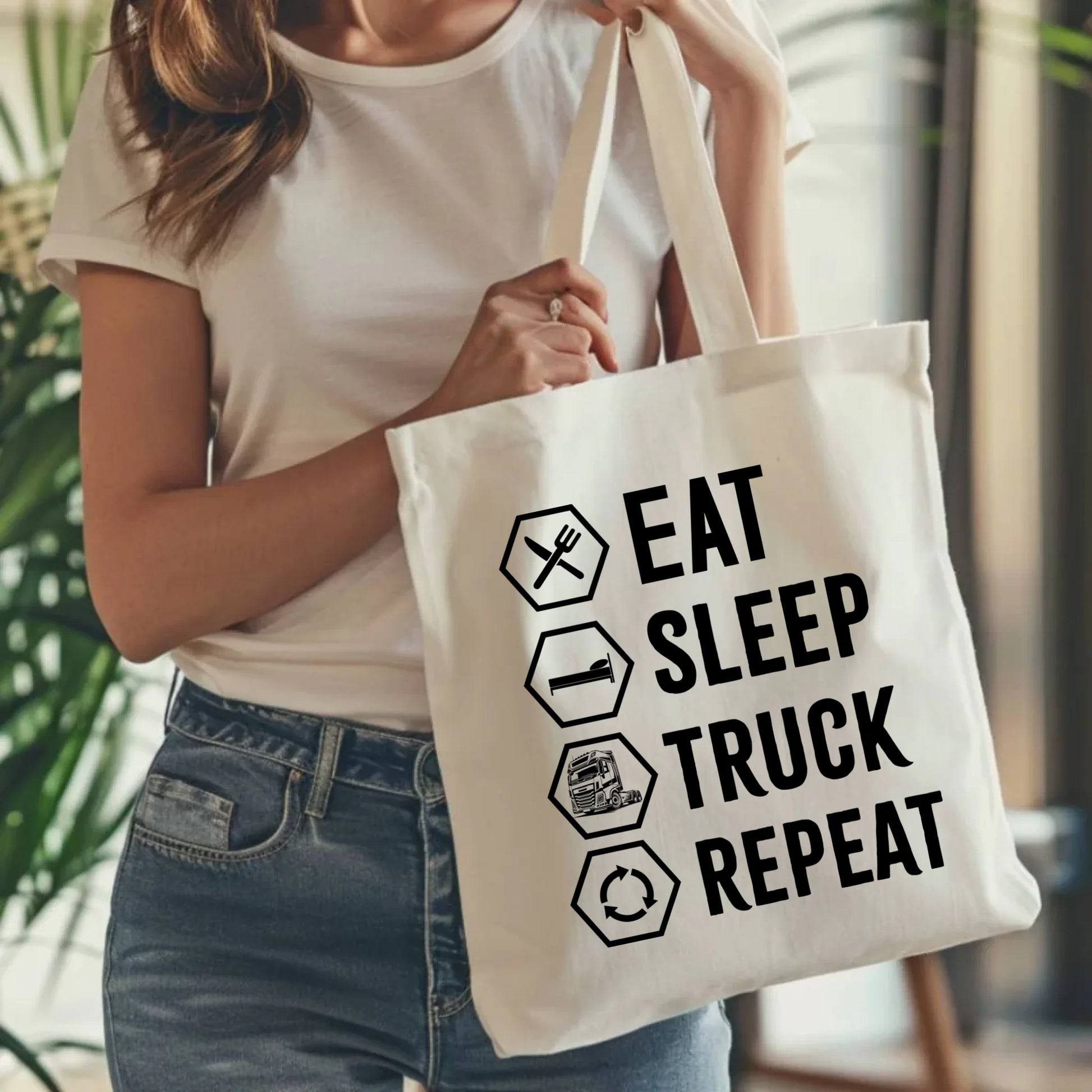 Torba dla kierowcy ciężarówki - Eat Sleep Truck Repeat ZKT05 - StoryCups.pl