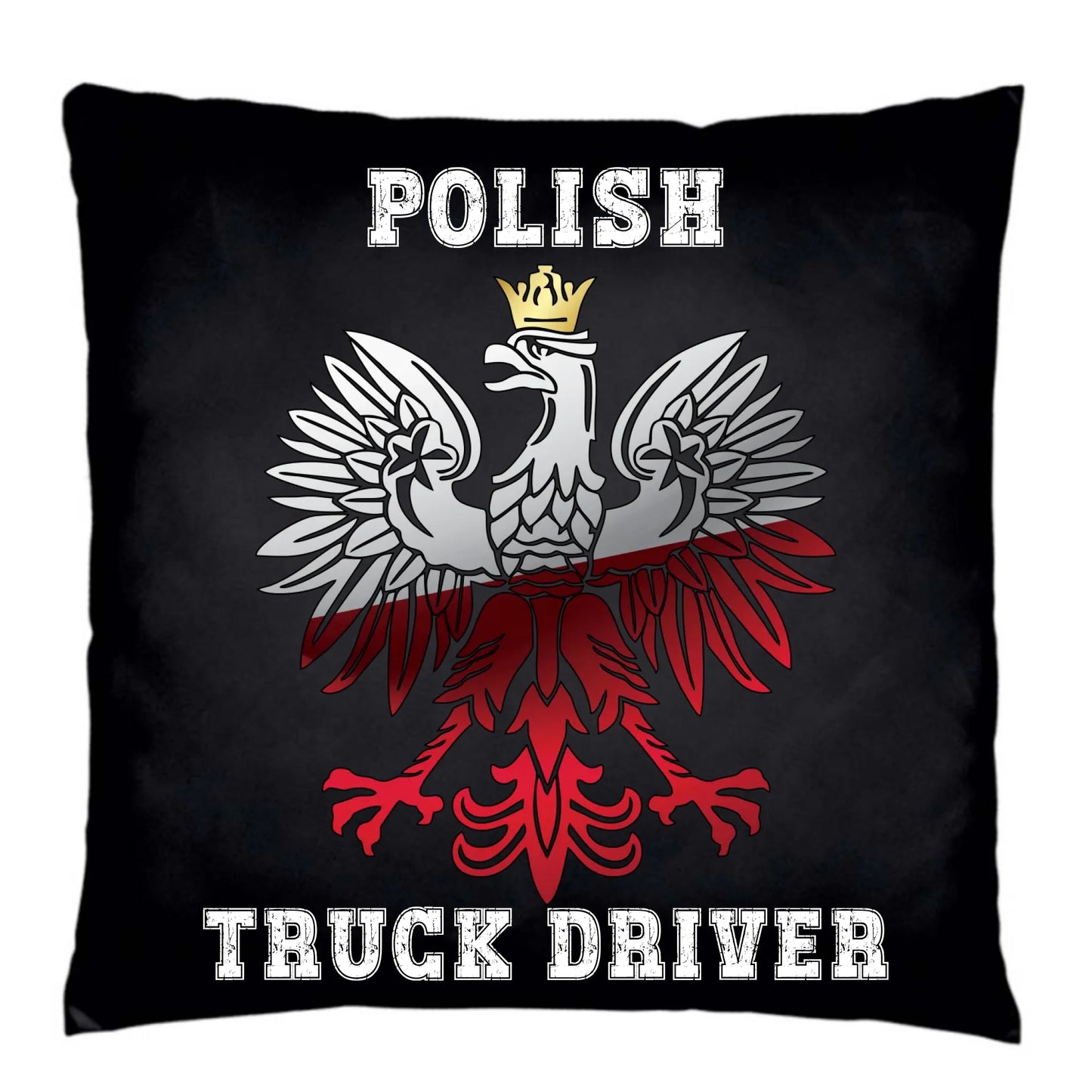 Poduszka dekoracyjna dla kierowcy ciężarówki - Polish Truck Driver ZKT06 - StoryCups.pl