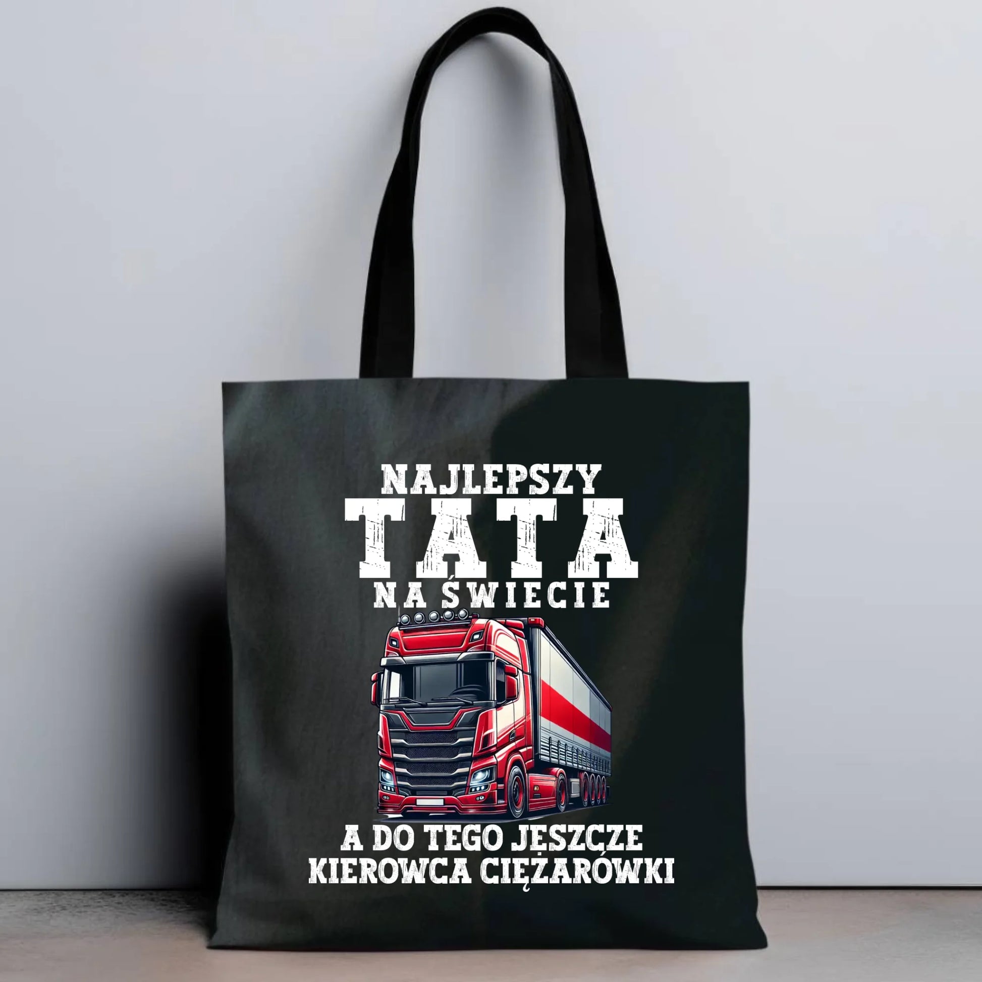 Torba - prezent dla taty - Najlepszy tata, a do tego kierowca ciężarówki ZKT09 - StoryCups.pl