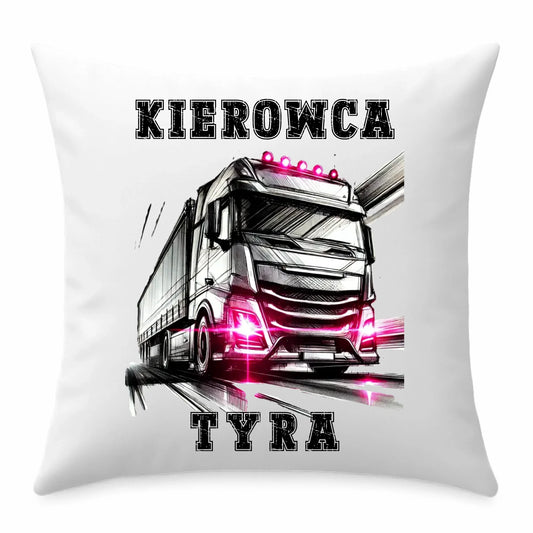Poduszka dla kobiety kierowcy ciężarówki - Kierowca tyra ZKT15 - StoryCups.pl