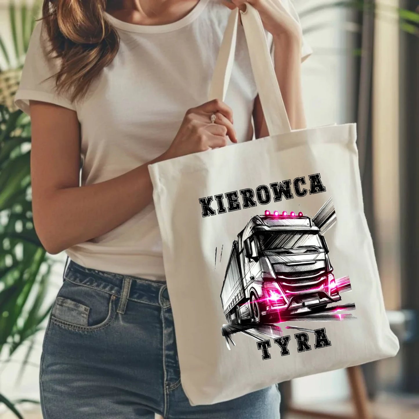 Torba dla kobiety kierowcy ciężarówki - Kierowca tyra ZKT15 - StoryCups.pl
