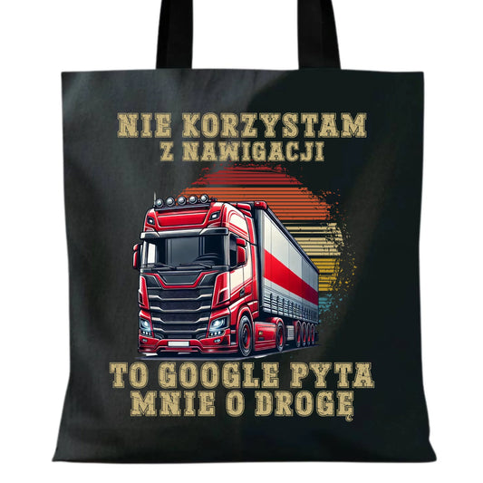 Torba - kierowca ciężarówki - Google pyta mnie o drogę ZKT10 - StoryCups.pl