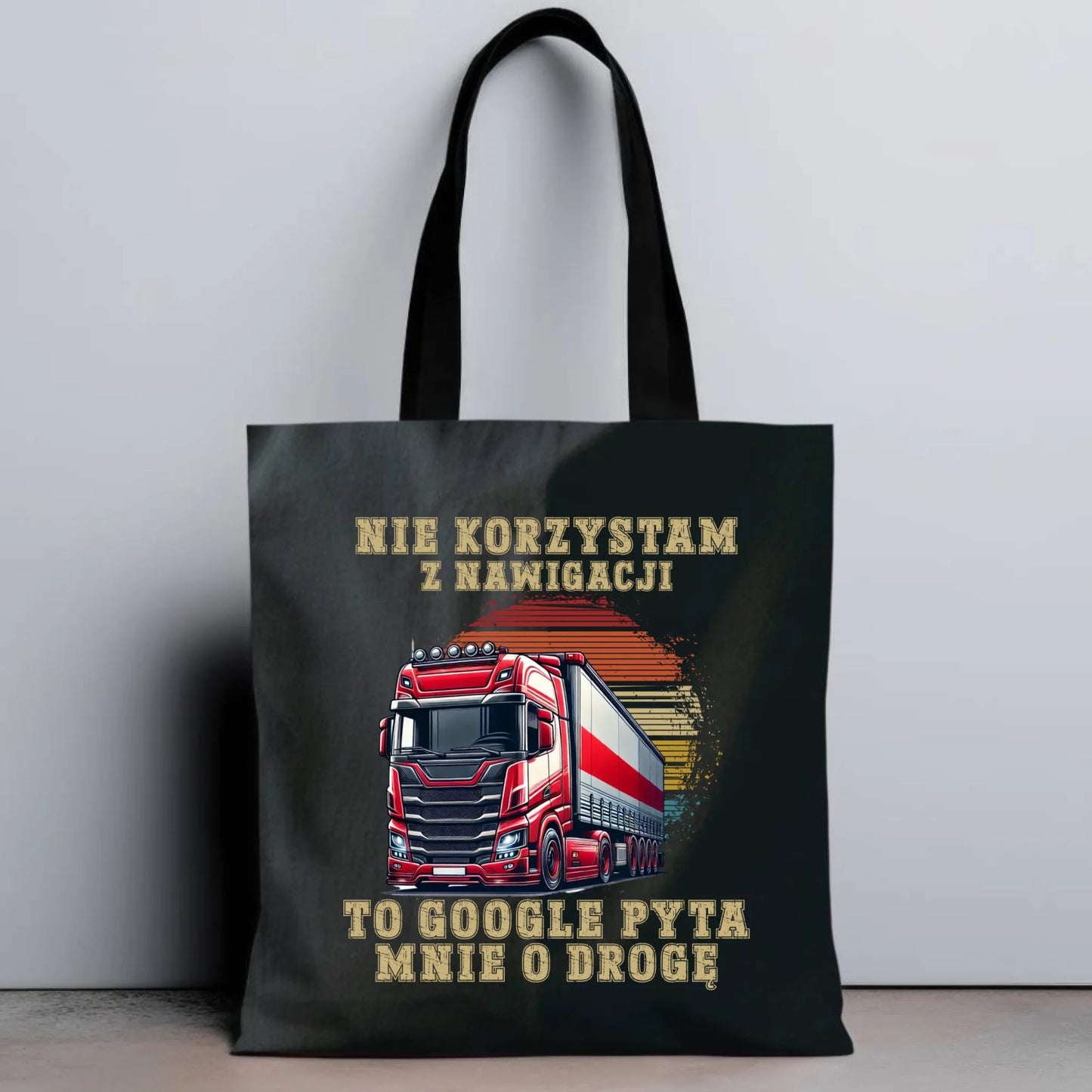 Torba - kierowca ciężarówki - Google pyta mnie o drogę ZKT10 - StoryCups.pl