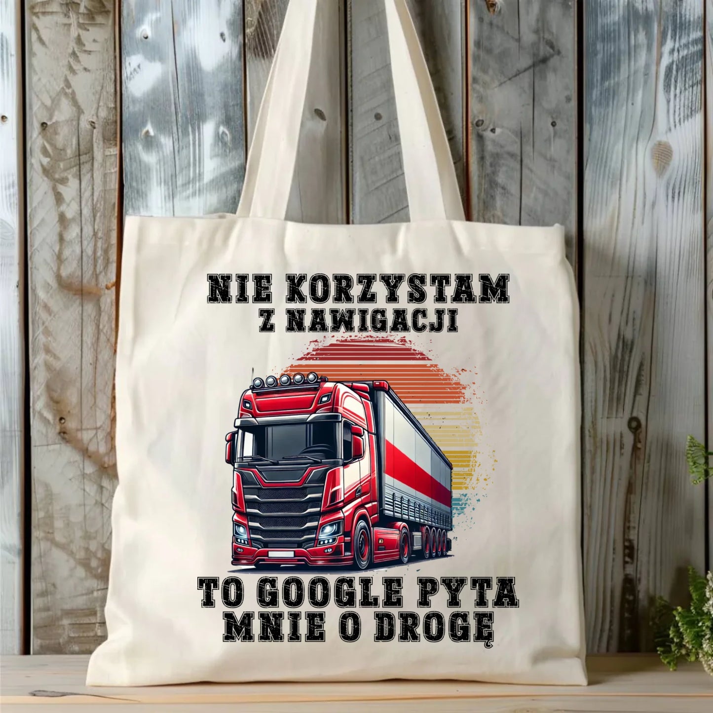 Torba - kierowca ciężarówki - Google pyta mnie o drogę ZKT10 - StoryCups.pl