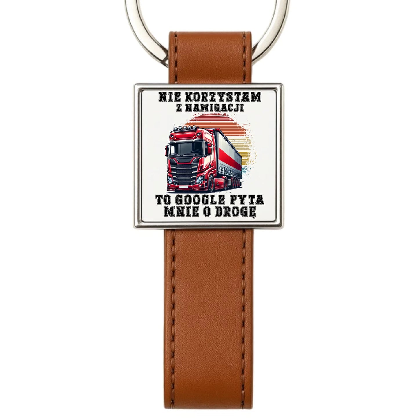 Brelok - kierowca ciężarówki - Google pyta mnie o drogę ZKT10 - StoryCups.pl