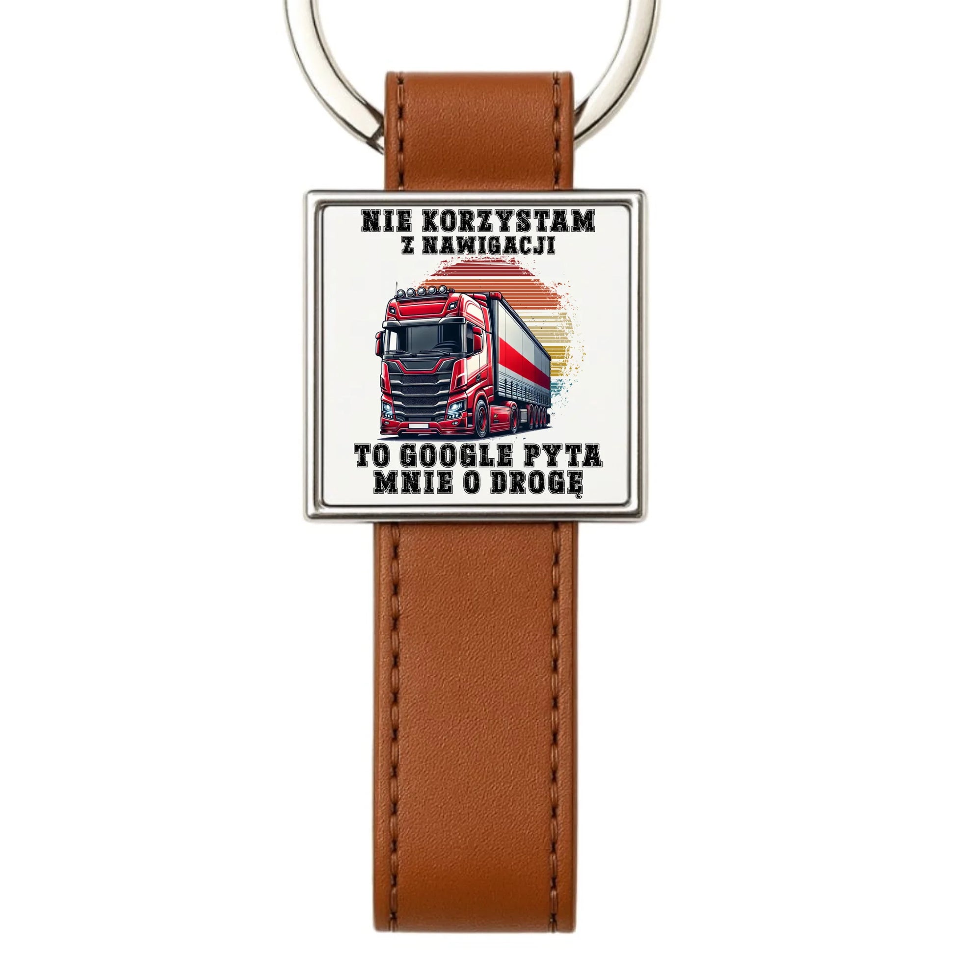 Brelok - kierowca ciężarówki - Google pyta mnie o drogę ZKT10 - StoryCups.pl