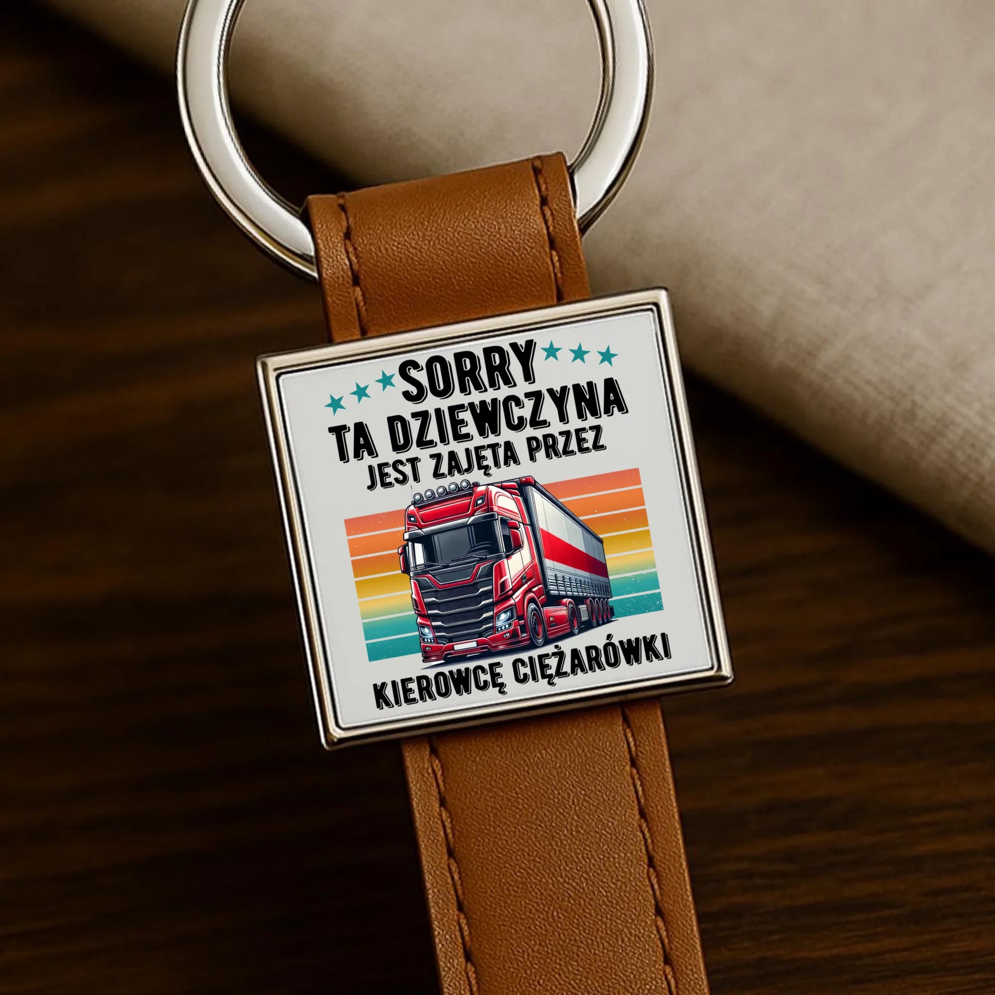 Brelok - Ta dziewczyna jest zajęta przez kierowcę ciężarówki ZKT12 - StoryCups.pl