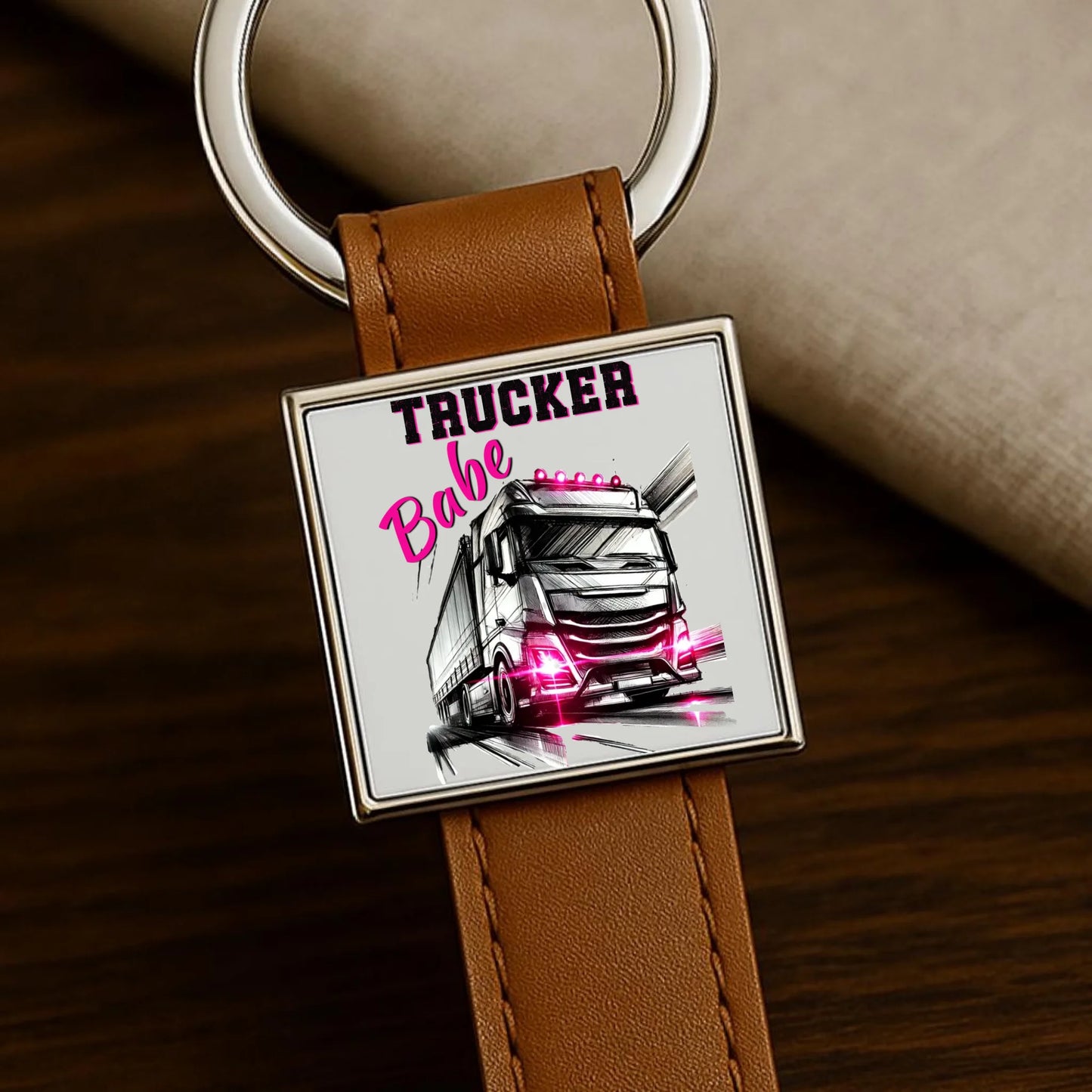 Brelok - kierowca ciężarówki - Trucker Babe ZKT13 - StoryCups.pl